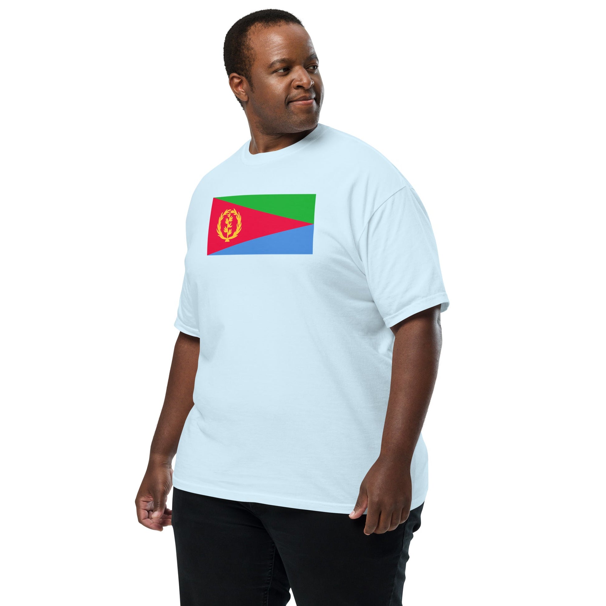 Eritrea pride shirt in berry – unisex, extra large