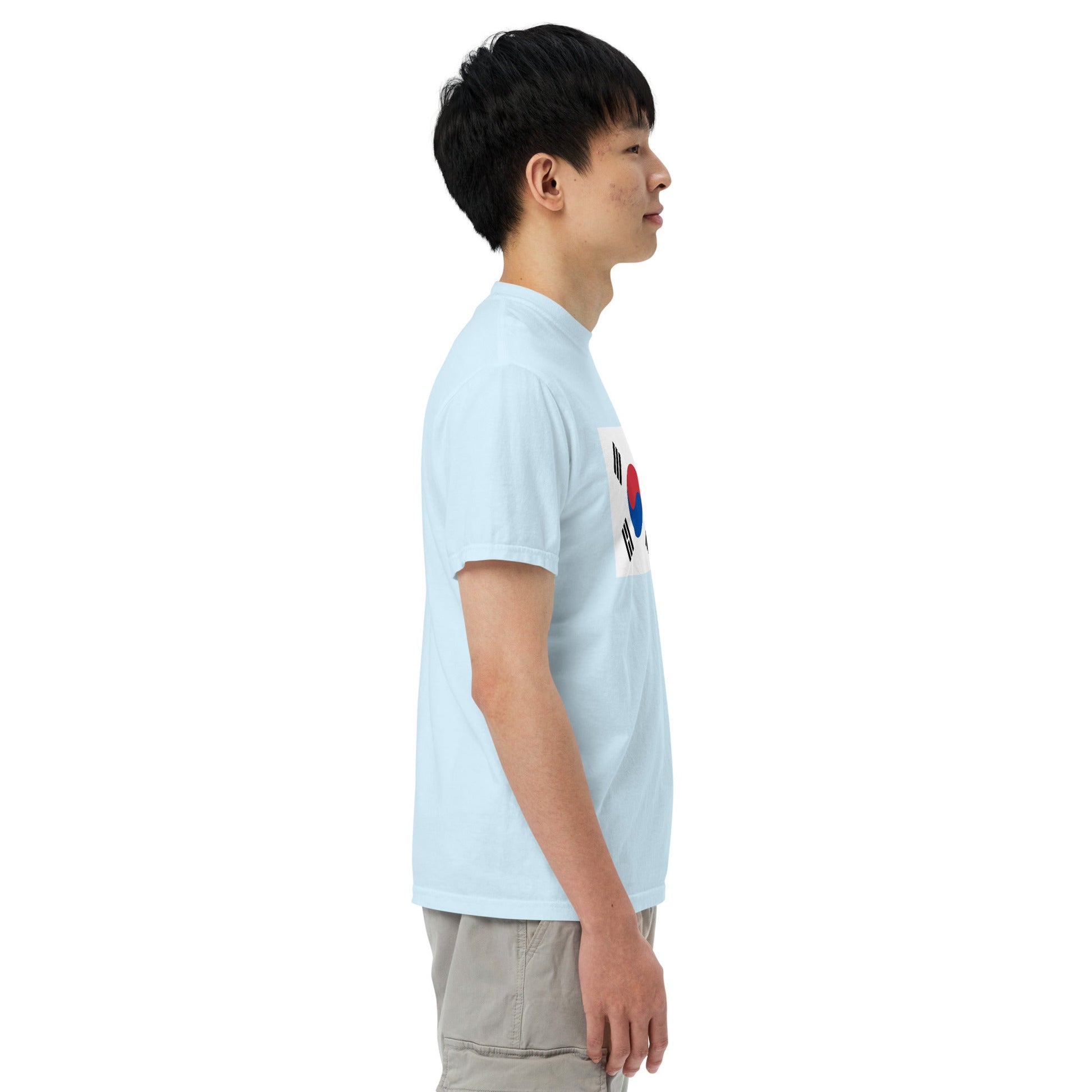 South Korea pride shirt in butter – unisex, large