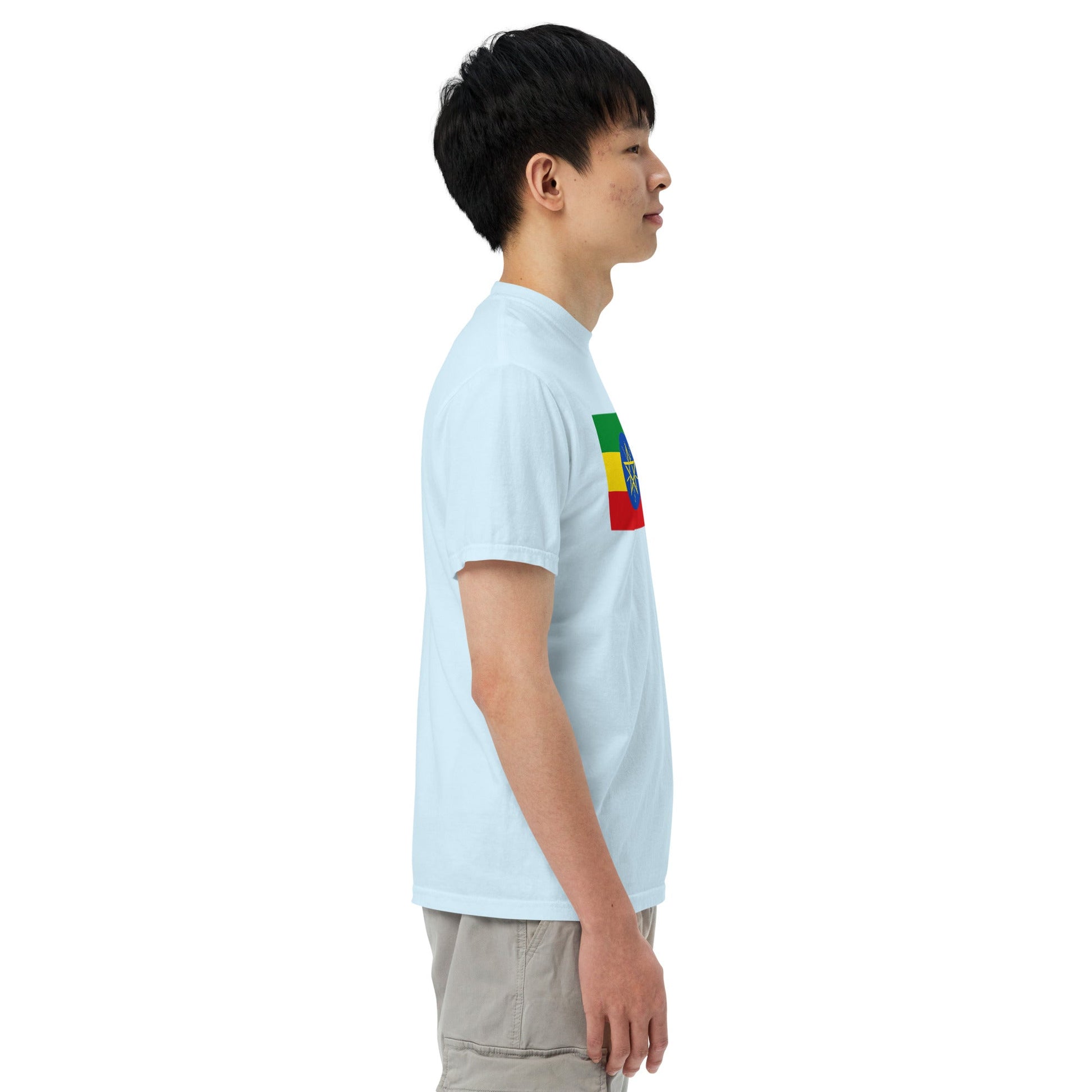 Ethiopia national shirt, 4X large, in true navy