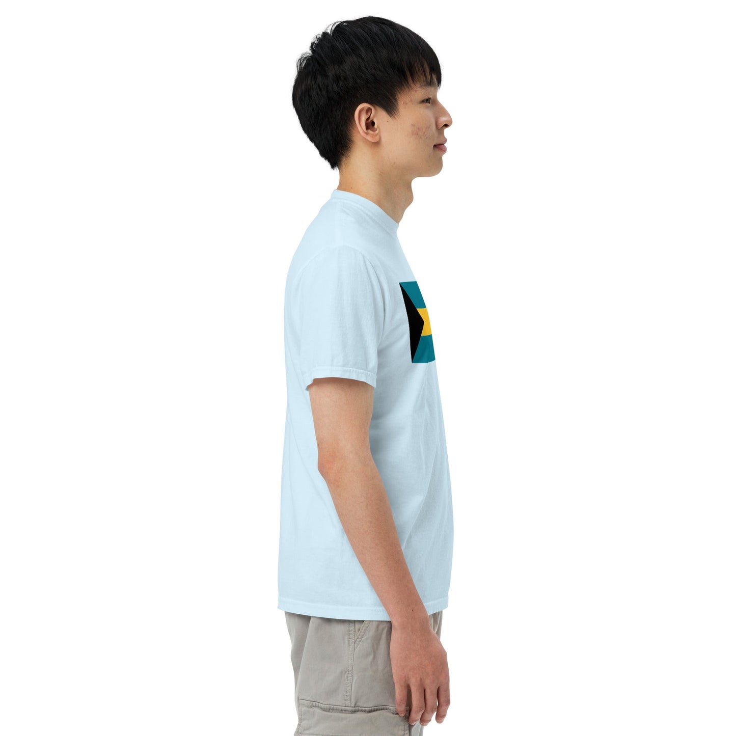 Bahamas pride shirt in red – unisex, 4X large