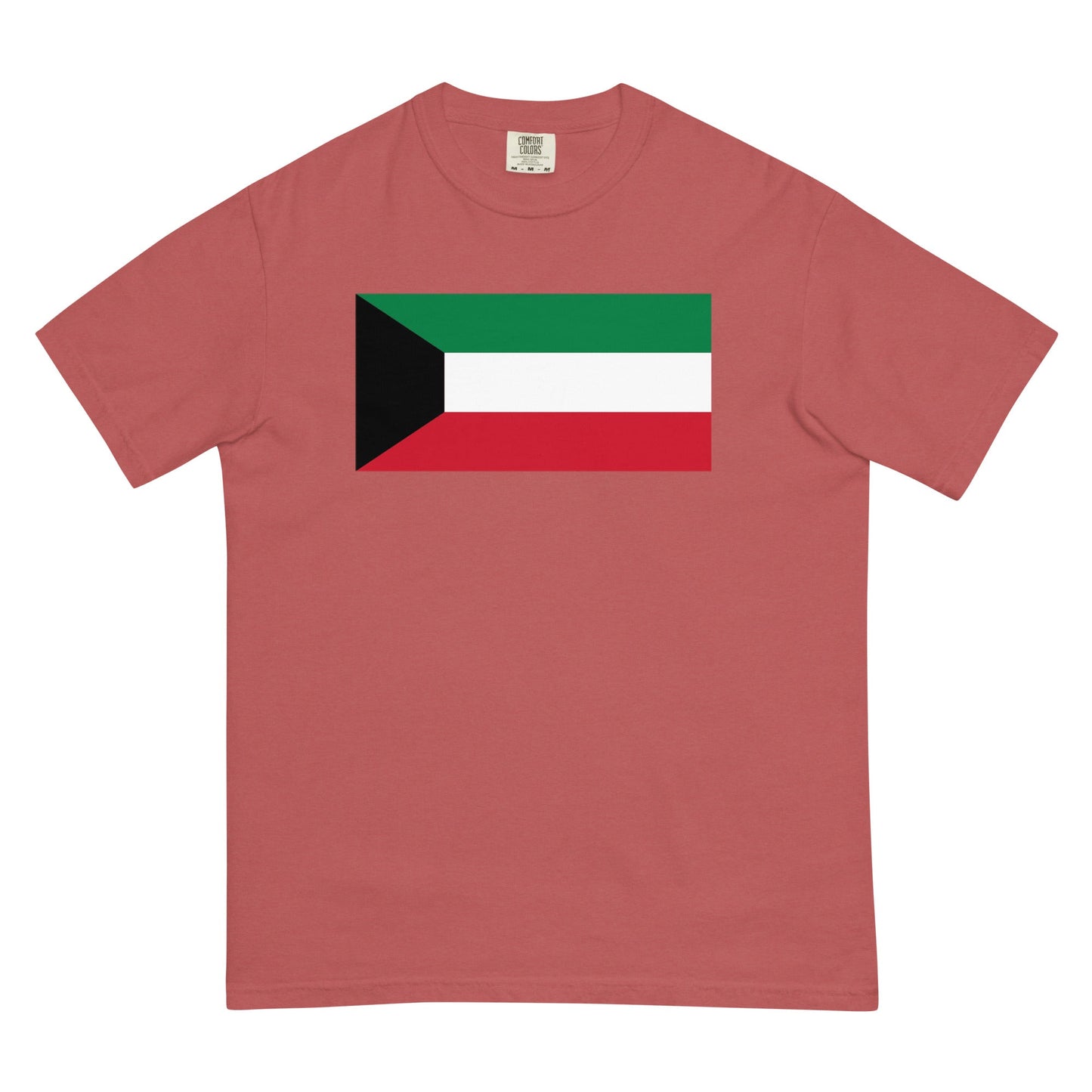 hemp shirt with Kuwait flag design, 3X large