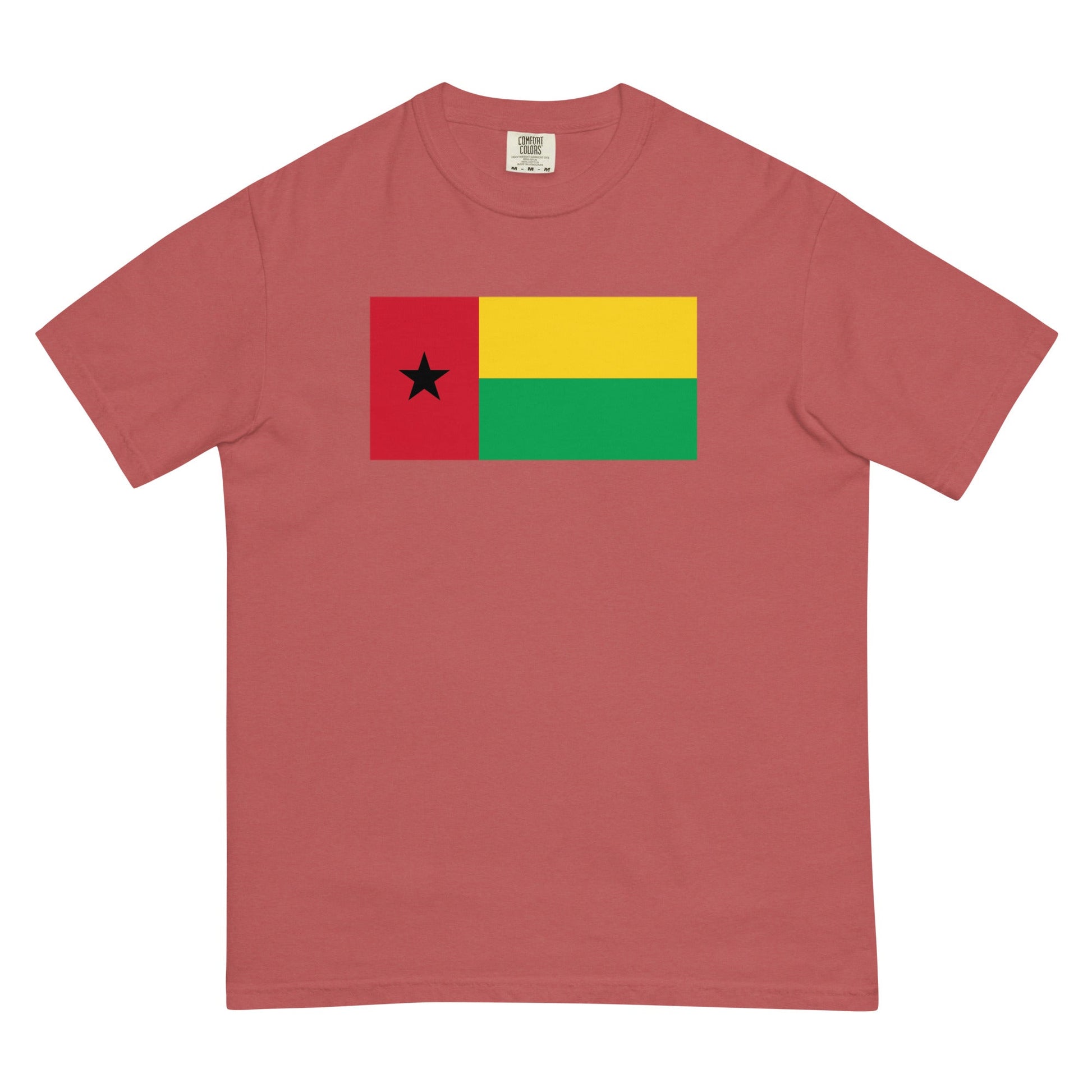Guinea pride shirt in black – unisex, small