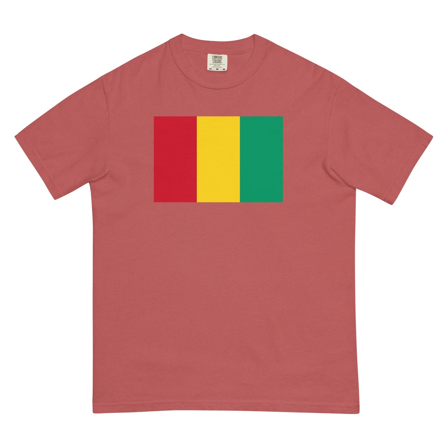Guinea national shirt, large, in crimson