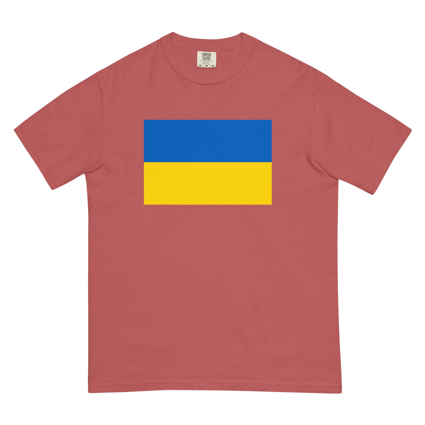 Ukraine heritage shirt, blue spruce, size 3X large