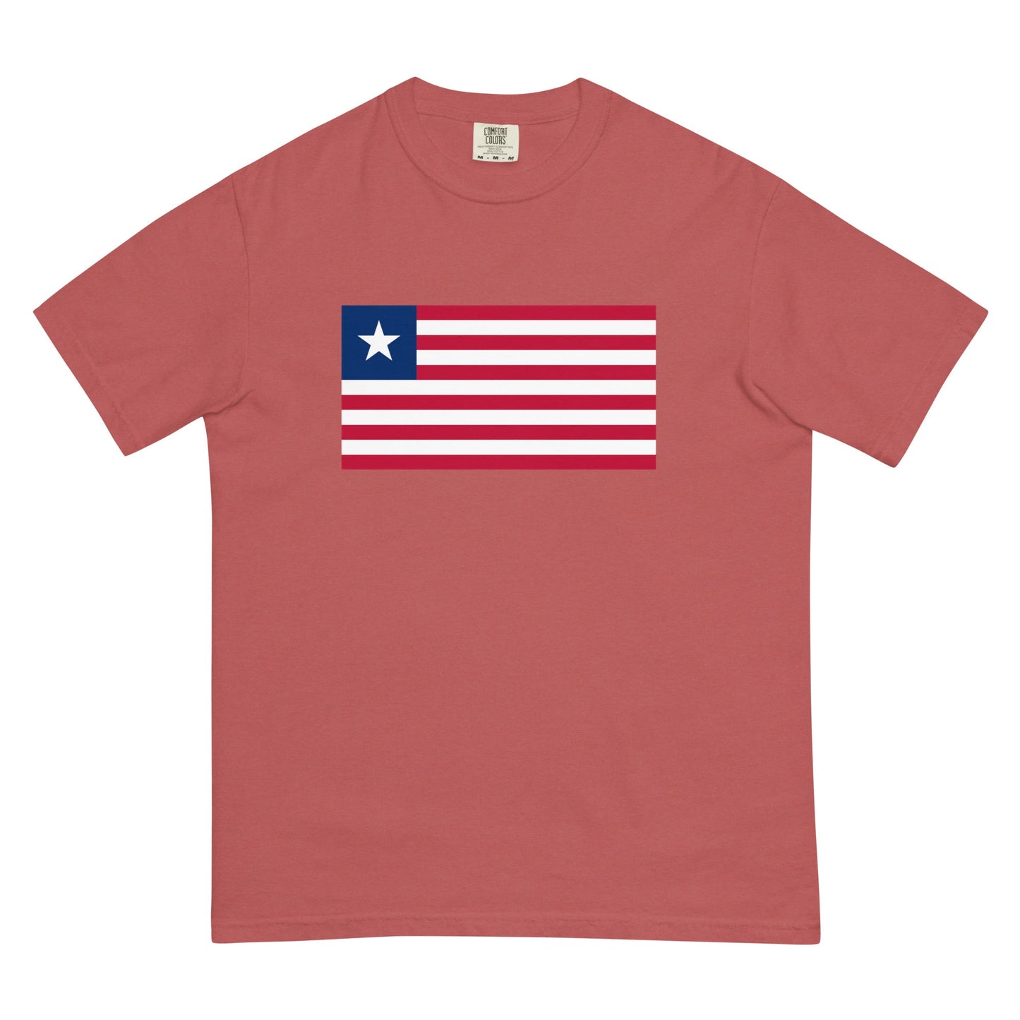 United States Heavyweight T Shirt pride shirt in true navy – unisex, 3X large