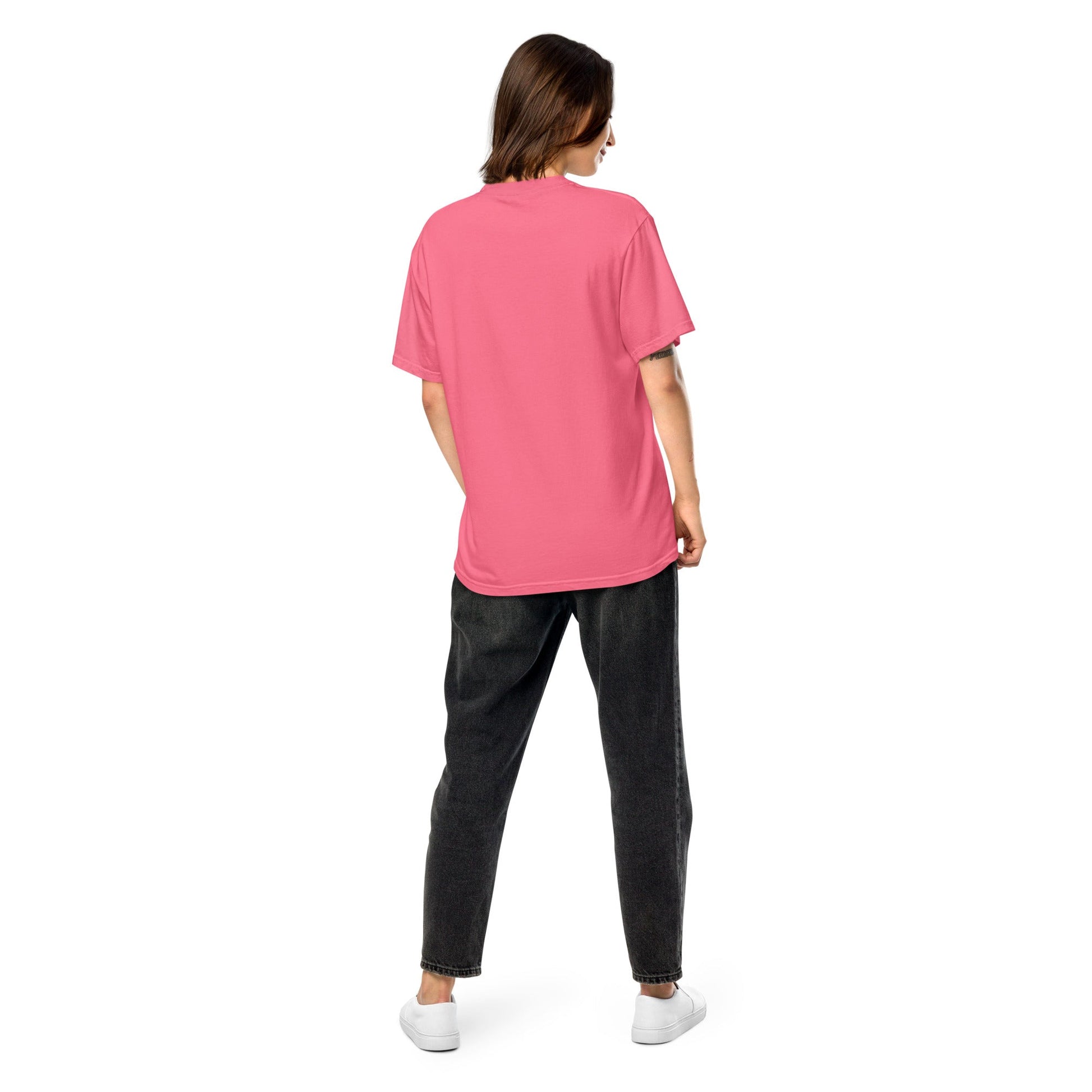 Flag tee representing Gabon in red, small
