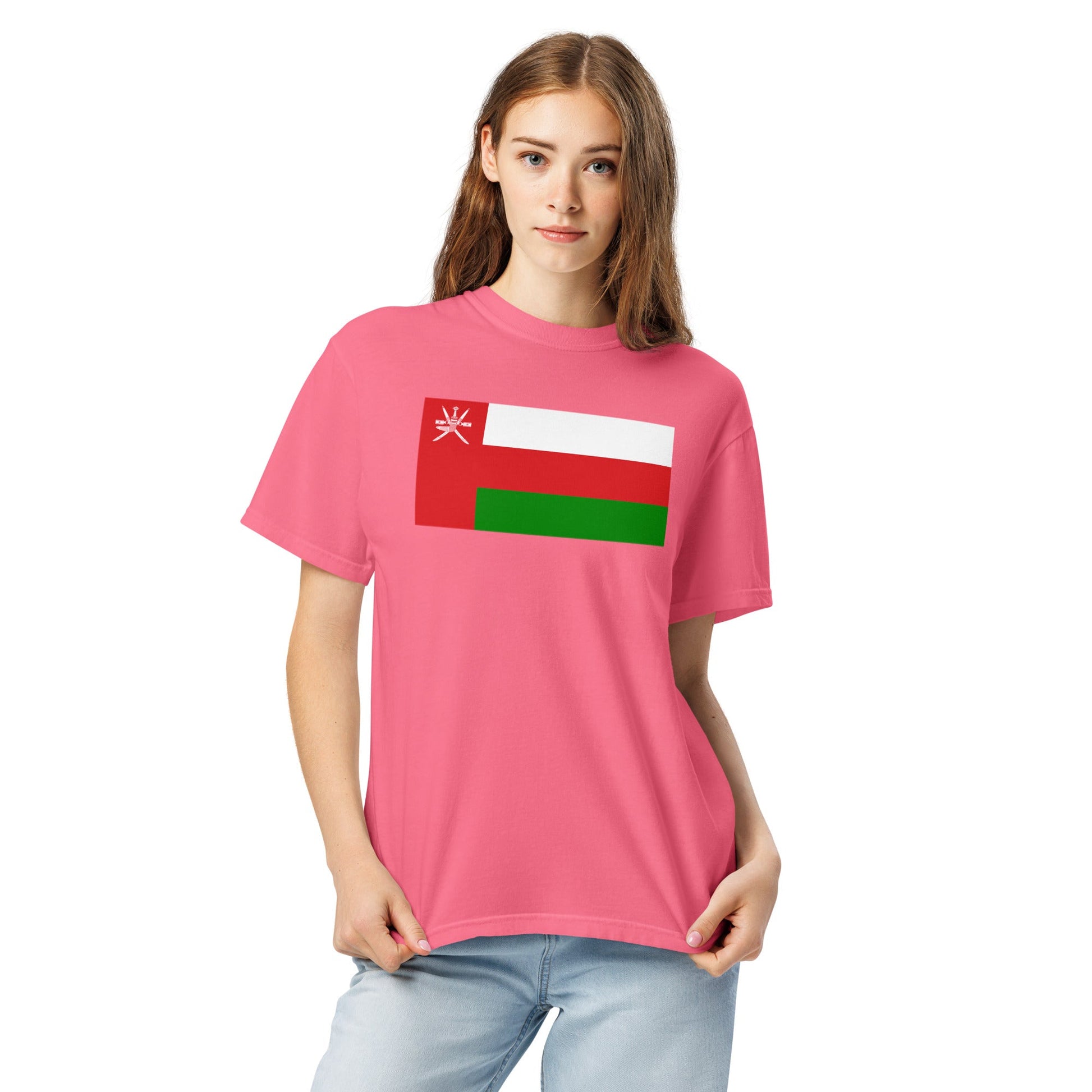 Oman heritage shirt, black, size 2X large