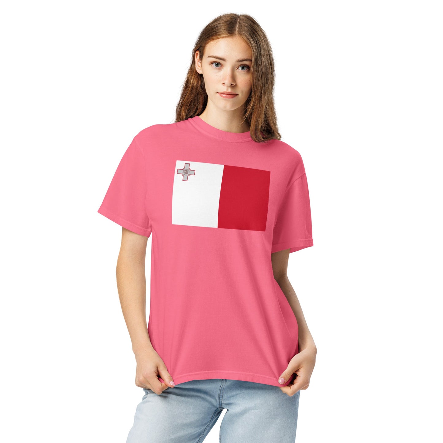 true navy flag shirt for Malta – size small