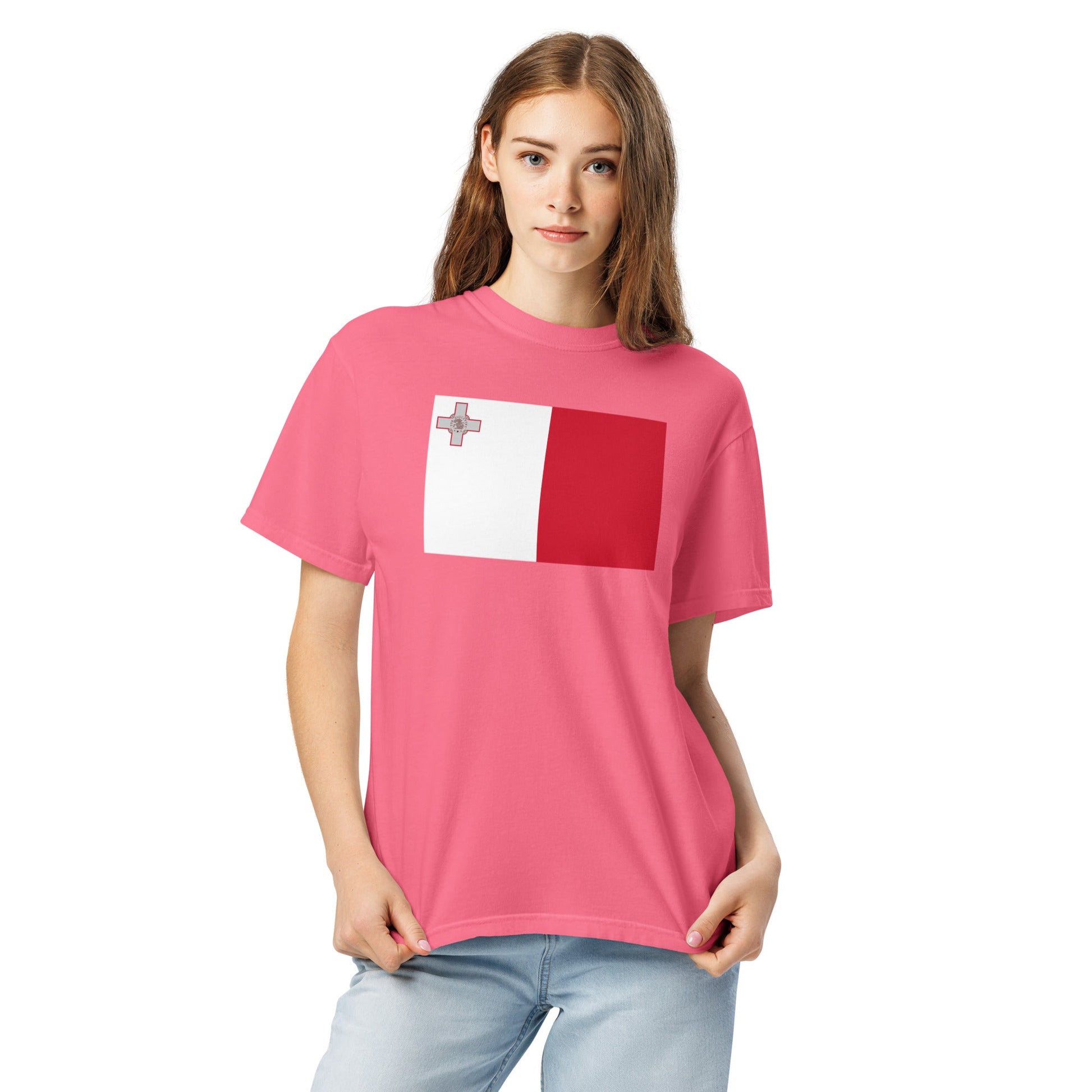 true navy flag shirt for Malta – size small