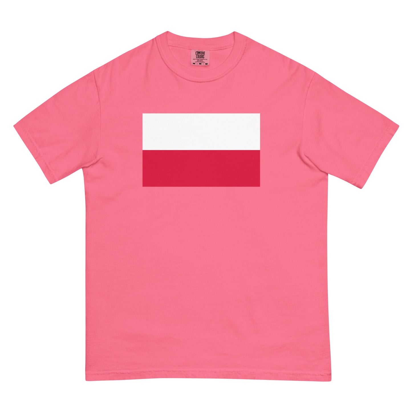 true navy shirt with Poland flag design, 3X large
