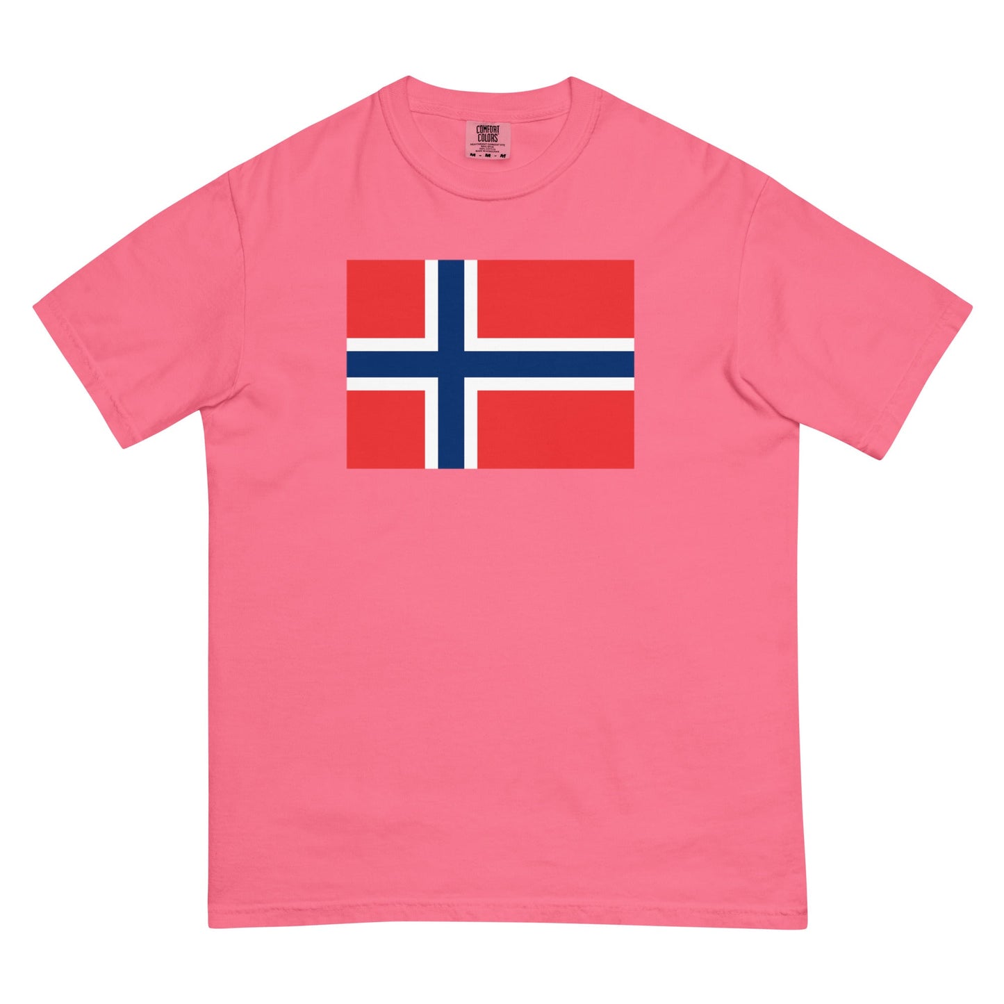 Norway pride shirt in true navy – unisex, medium