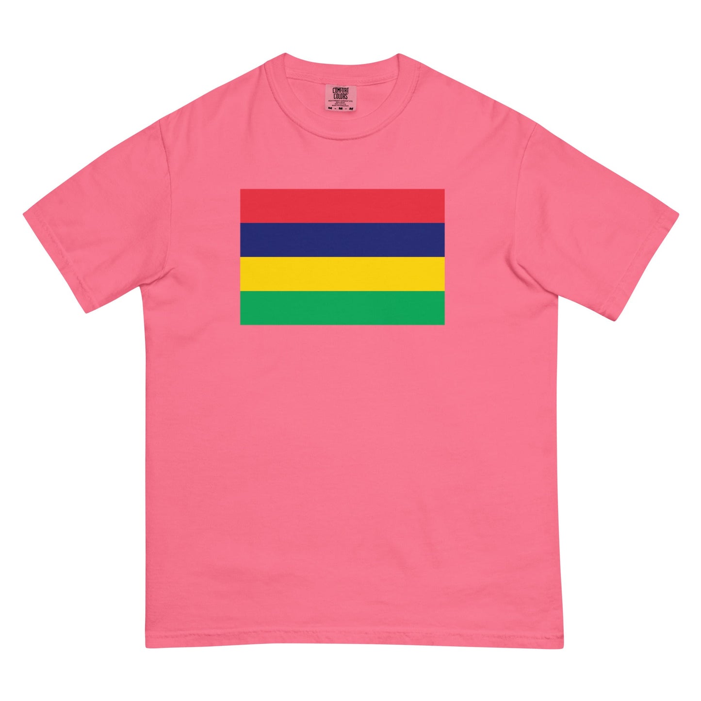 Flag tee representing Mexico in true navy, medium