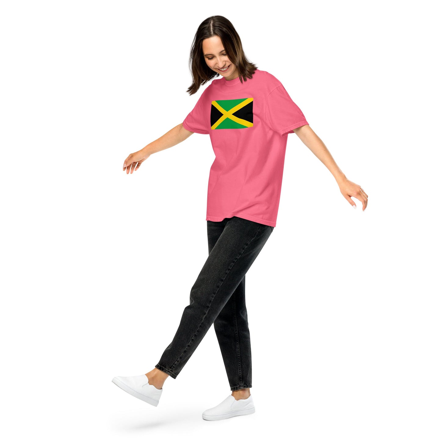 Jamaica heritage shirt, midnight, size small