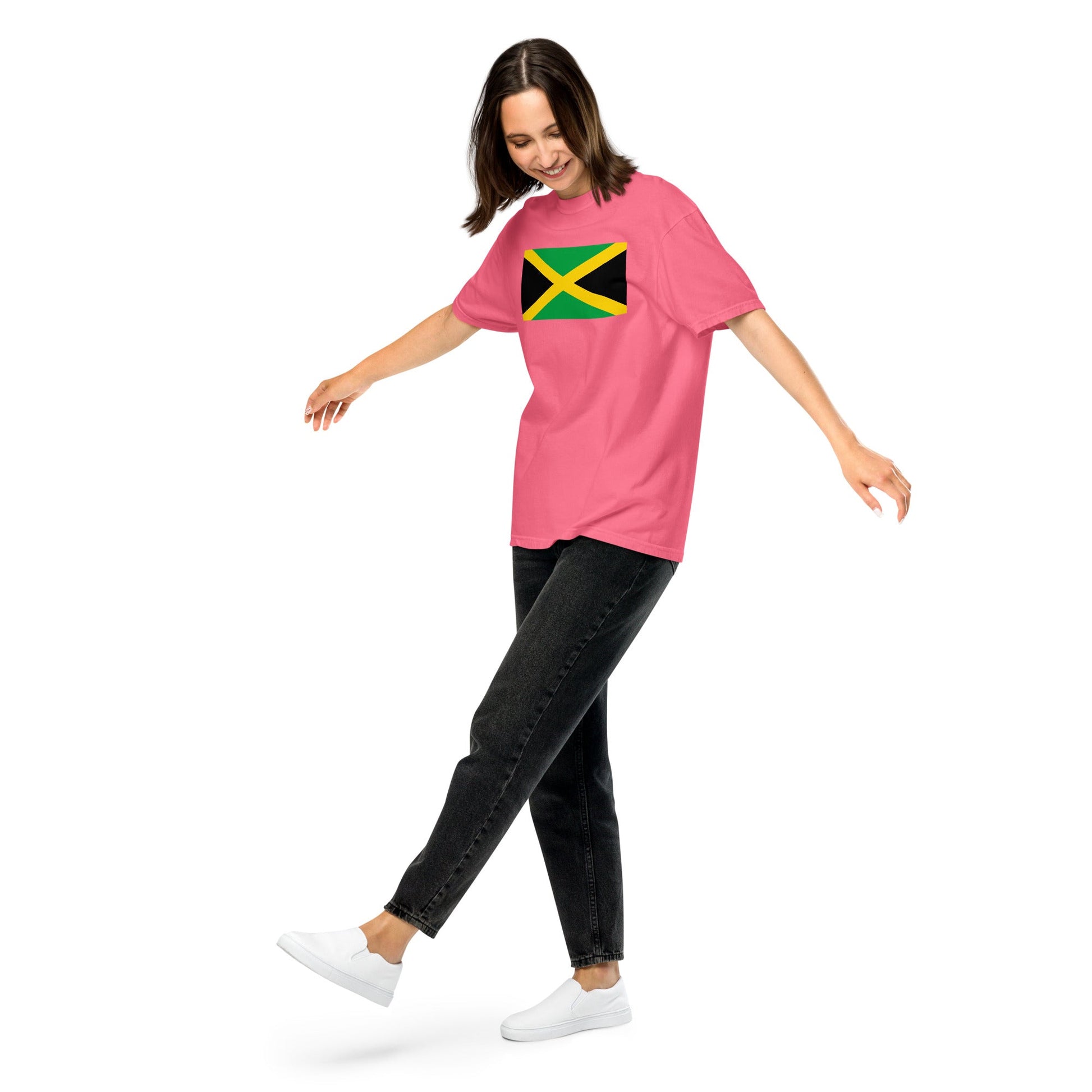 Jamaica heritage shirt, midnight, size small