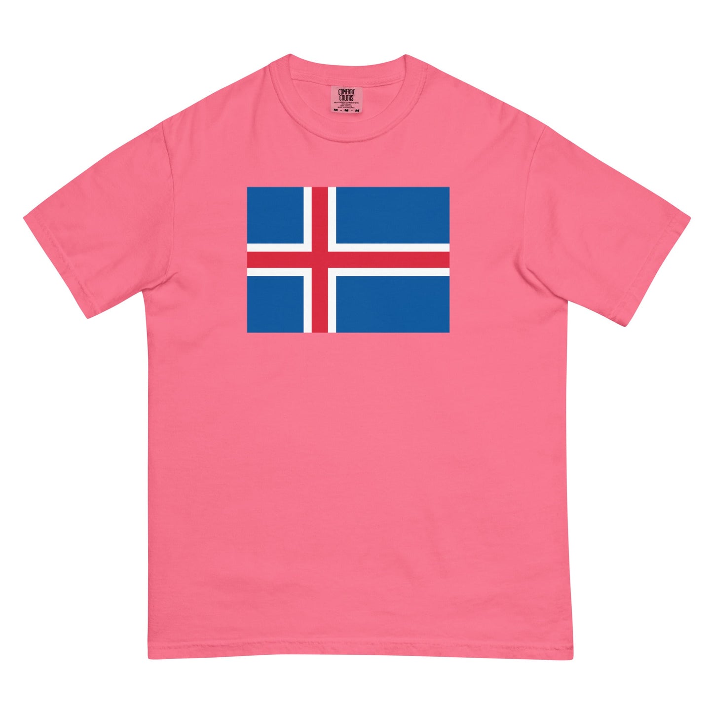 blue spruce flag shirt for Iceland – size large