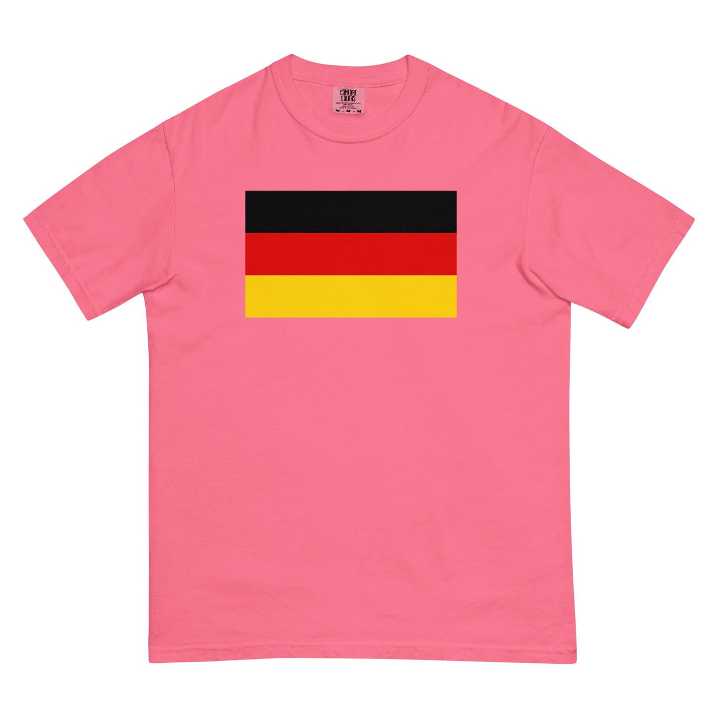 Bold Germany flag design tee in blue spruce, 4X large