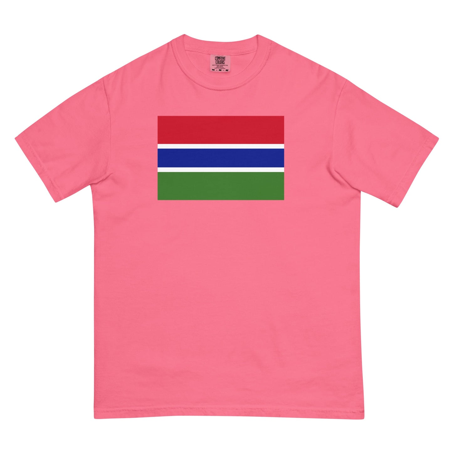 espresso flag shirt for Gambia – size 4X large