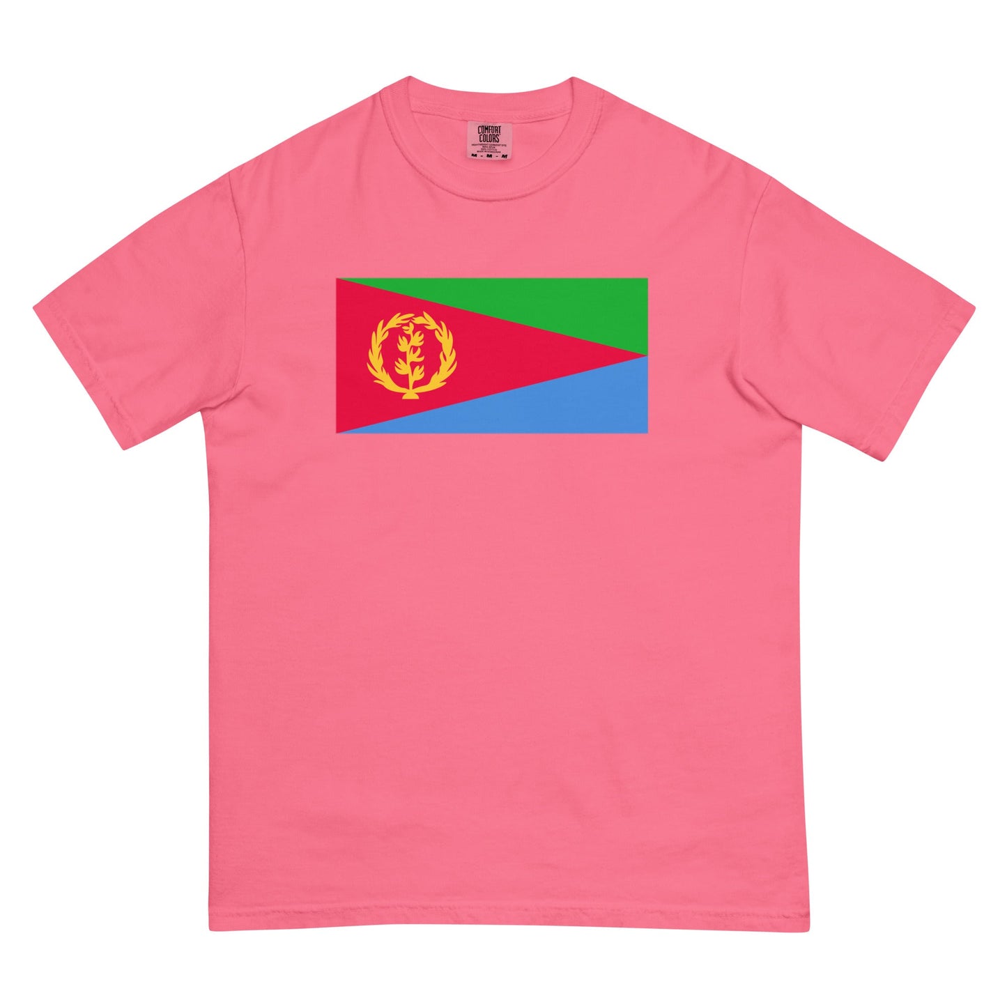 Eritrea flag shirt in espresso, size 3X large