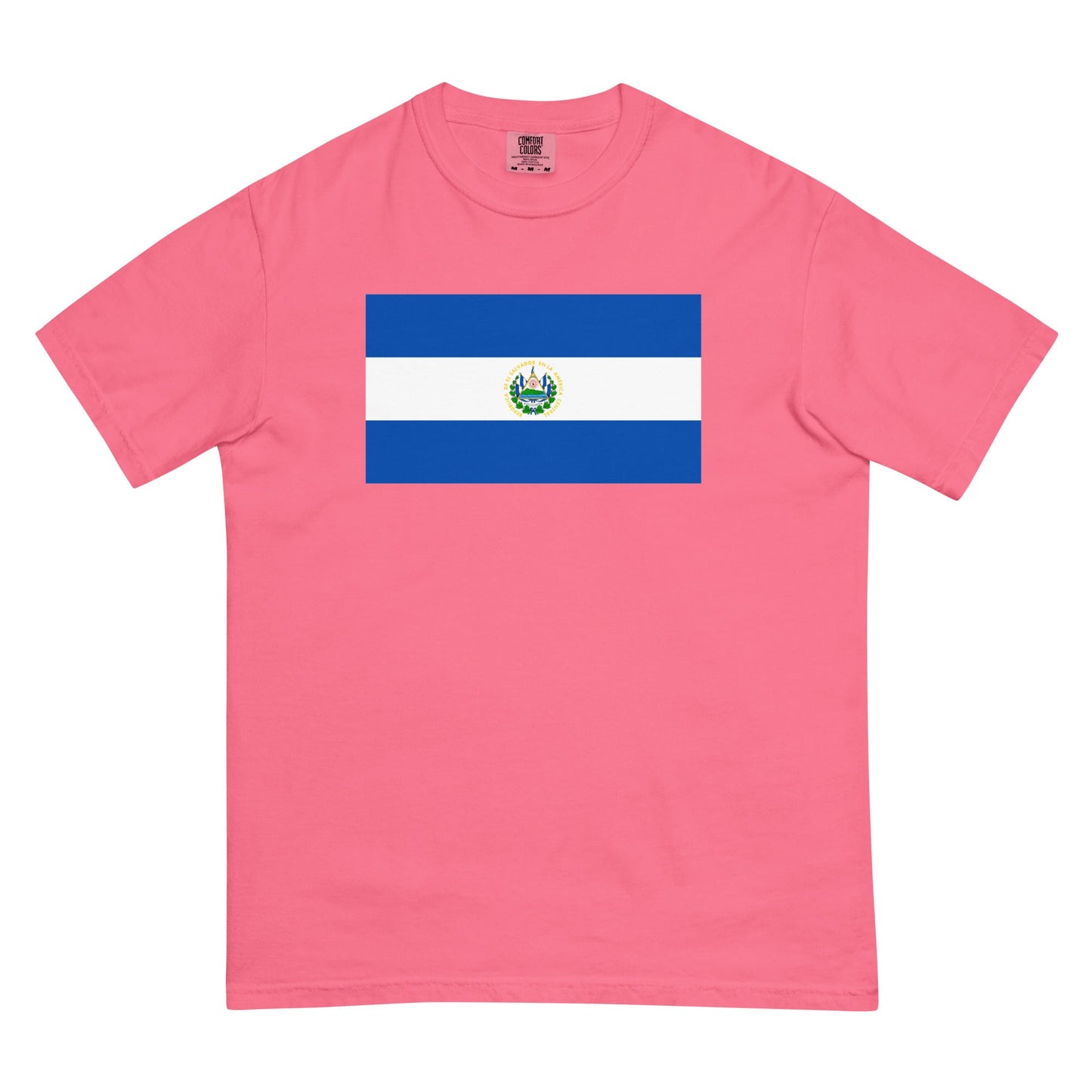 black shirt with El flag design, small