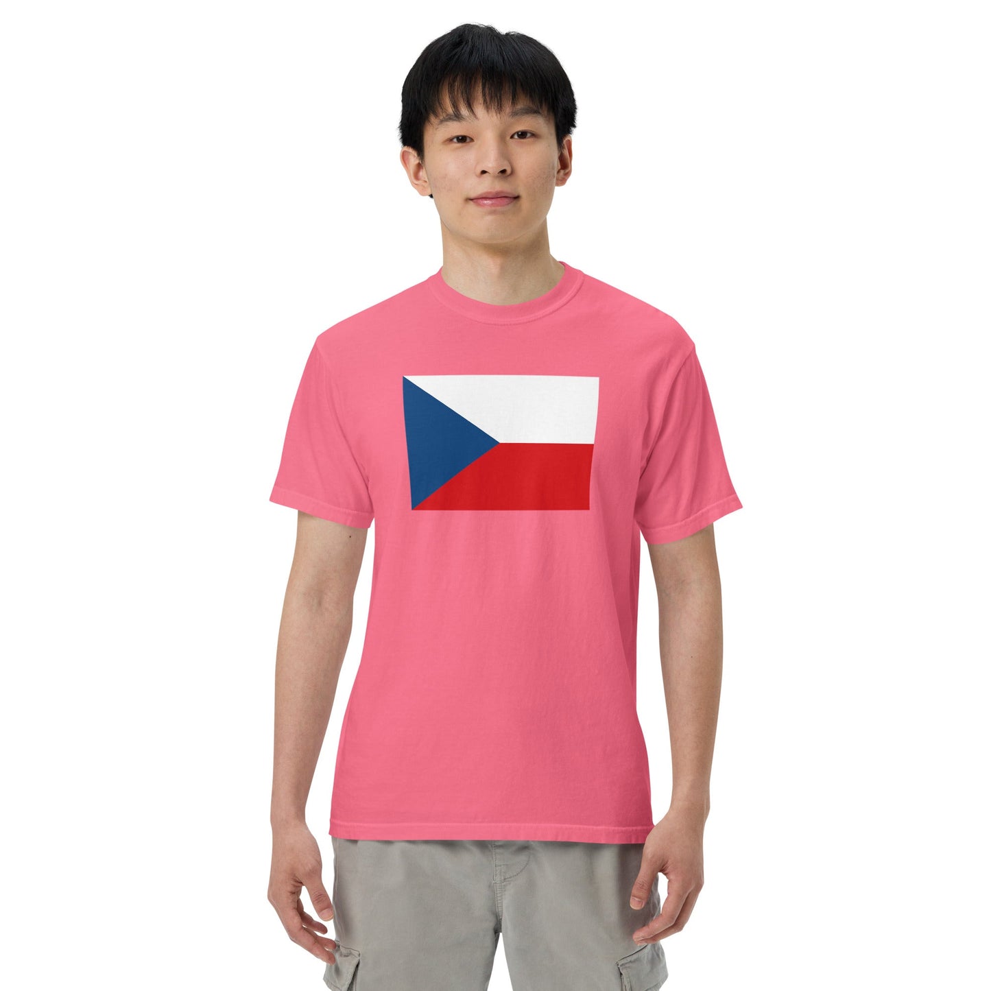 true navy flag shirt for Czechia Czech Republic – size 2X large