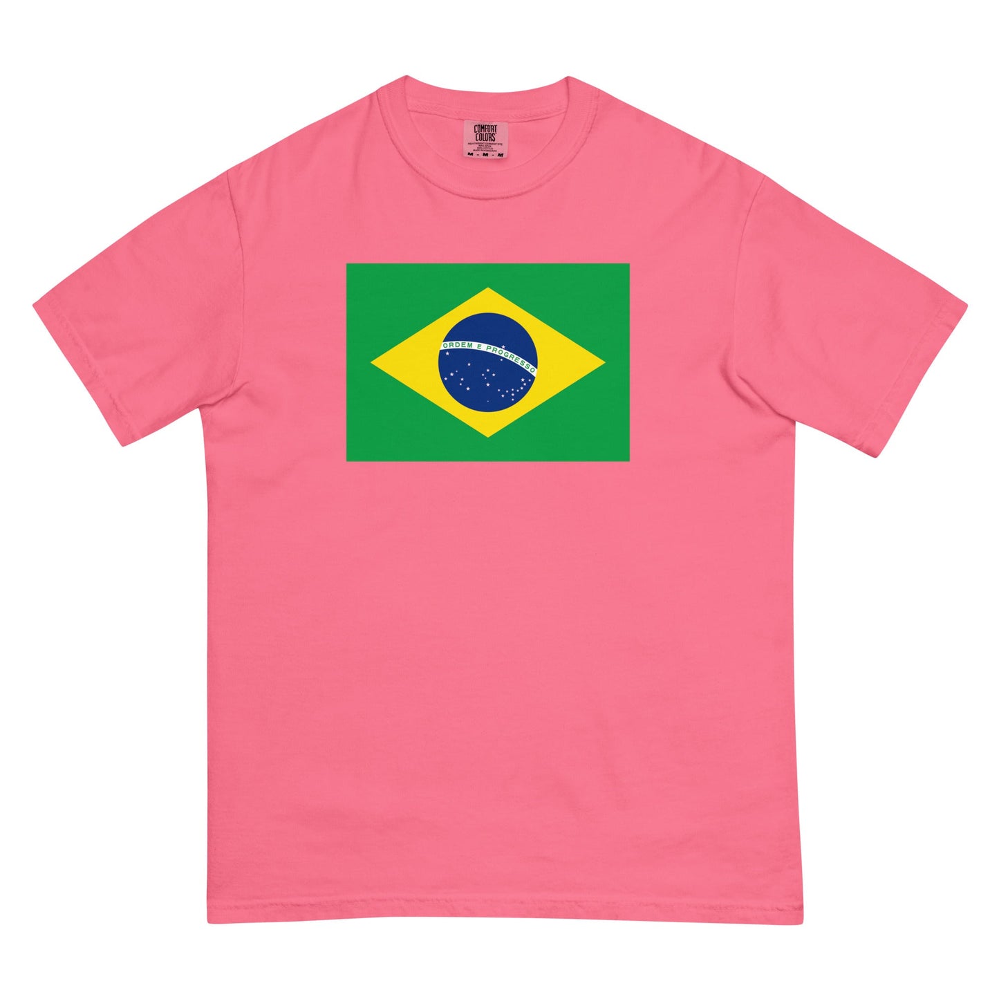 Brazil pride shirt in espresso – unisex, 3X large
