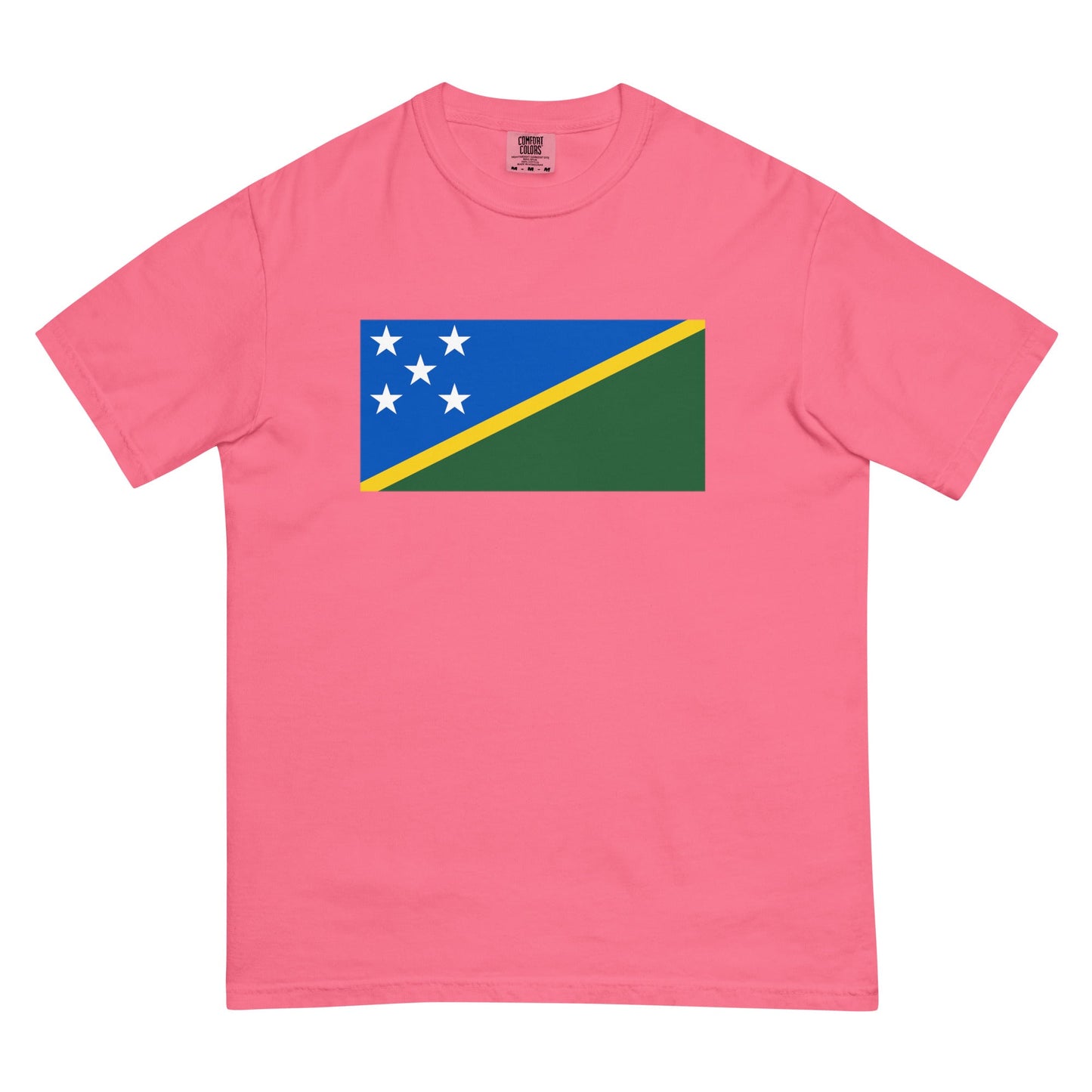 Solomon Islands national shirt, 4X large, in berry
