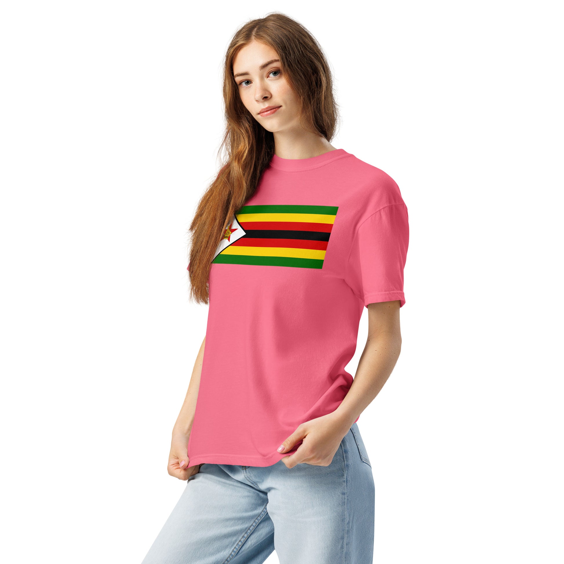 true navy flag shirt for Zimbabwe – size medium