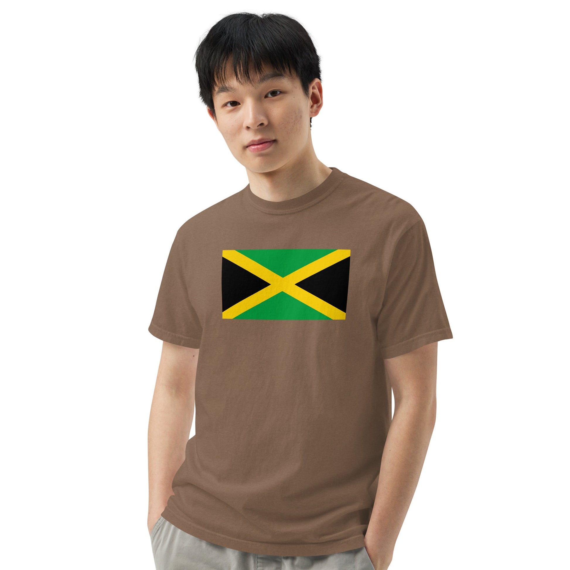 Jamaica pride shirt in red – unisex, small