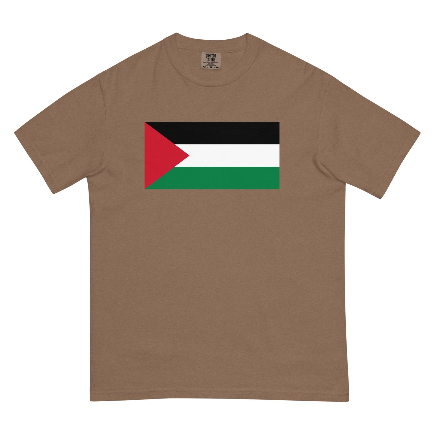 Palestine pride shirt in red – unisex, 2X large