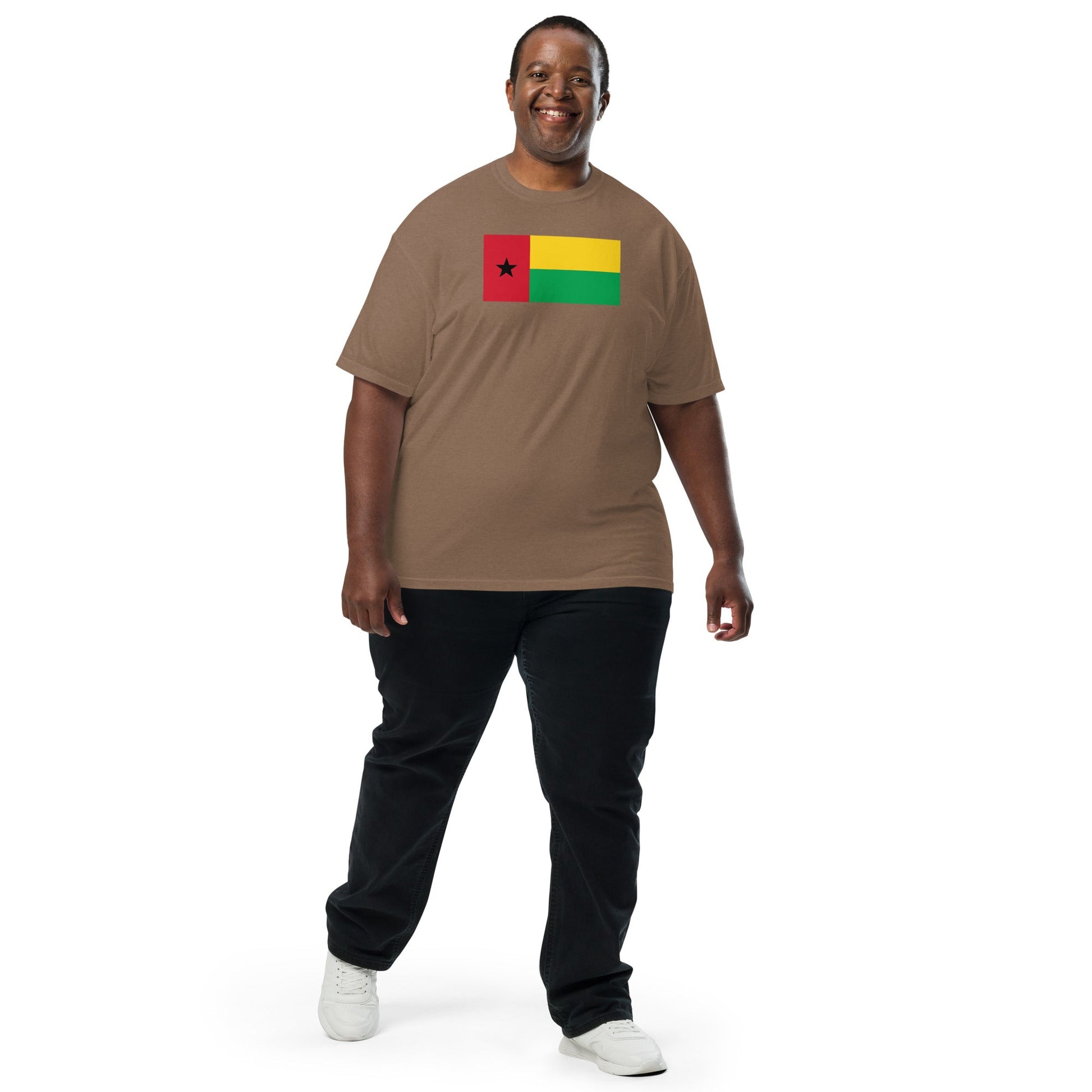 black flag shirt for Guinea Bissau – size 4X large