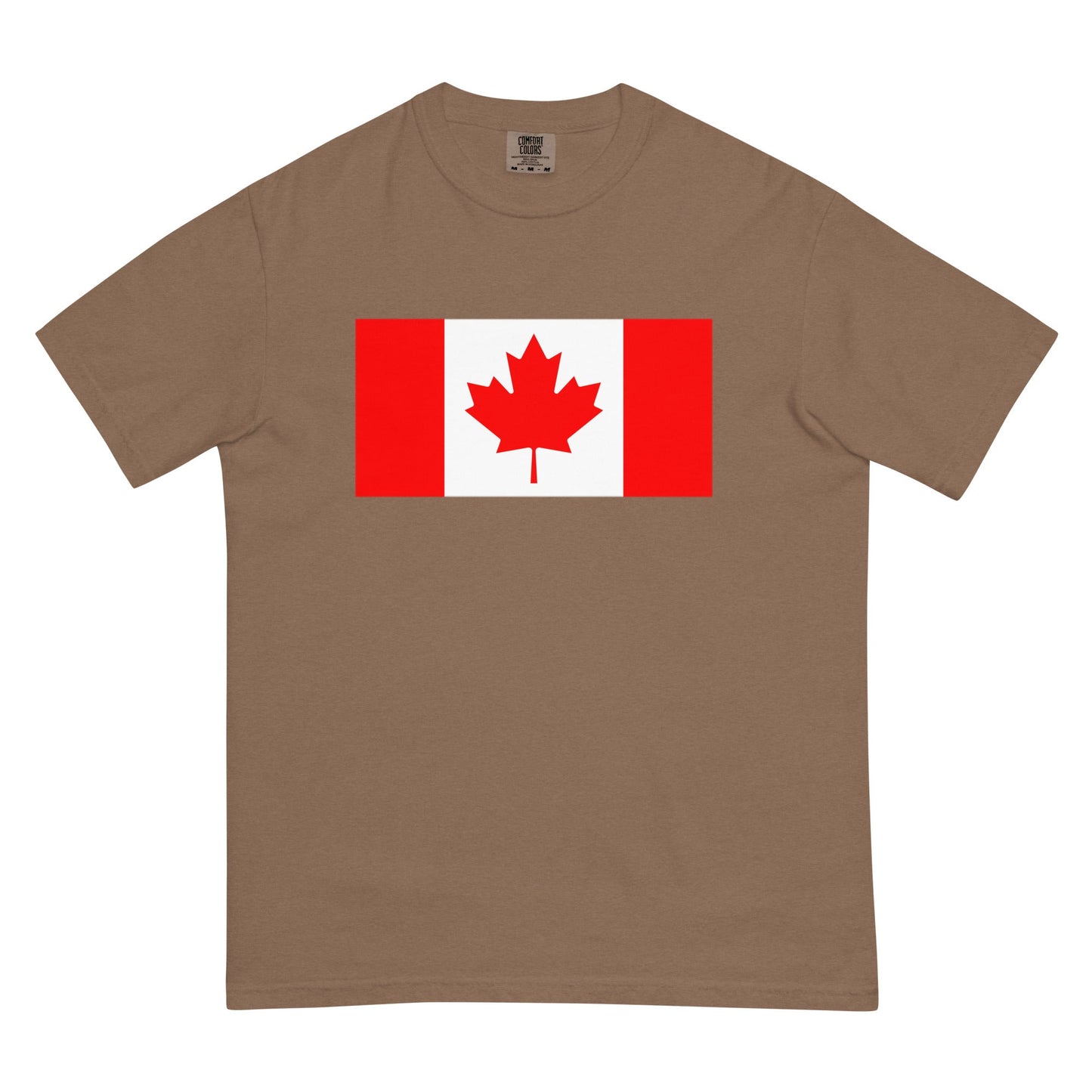 espresso flag shirt for Canada – size small