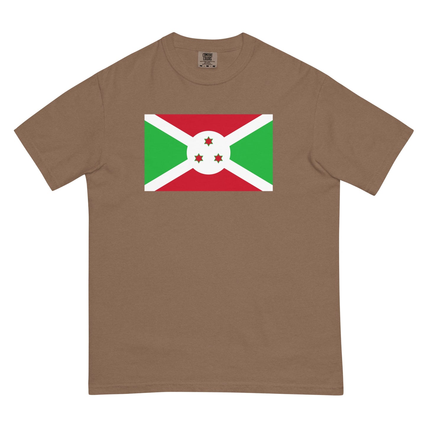 Burundi national shirt, small, in espresso