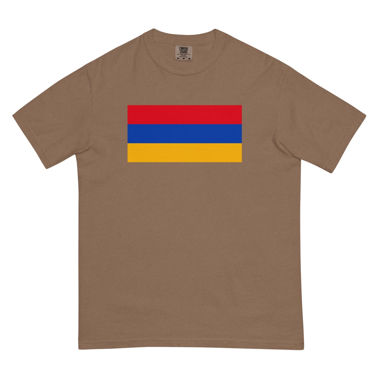 Armenia pride shirt in espresso – unisex, small