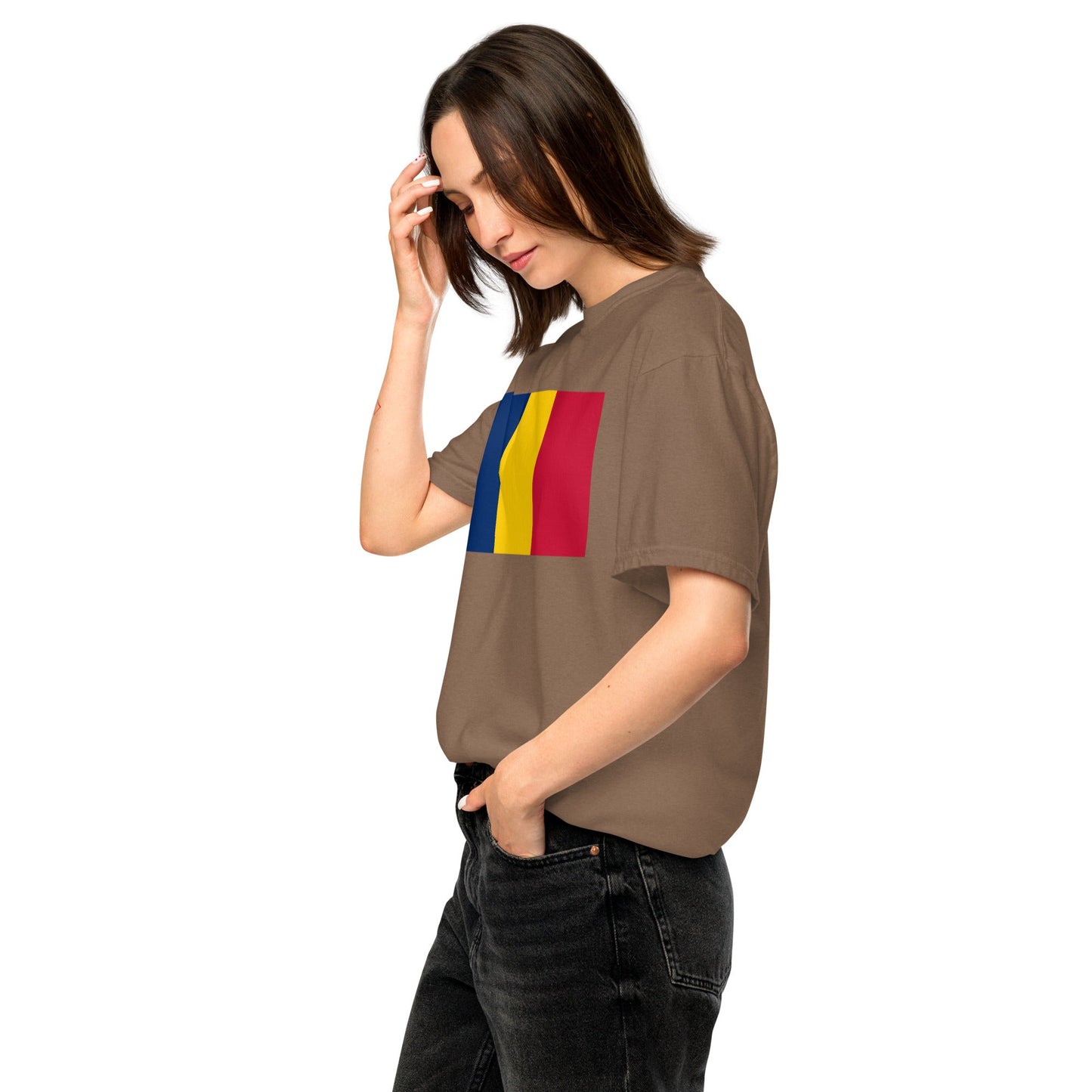 Chad national shirt, 4X large, in black