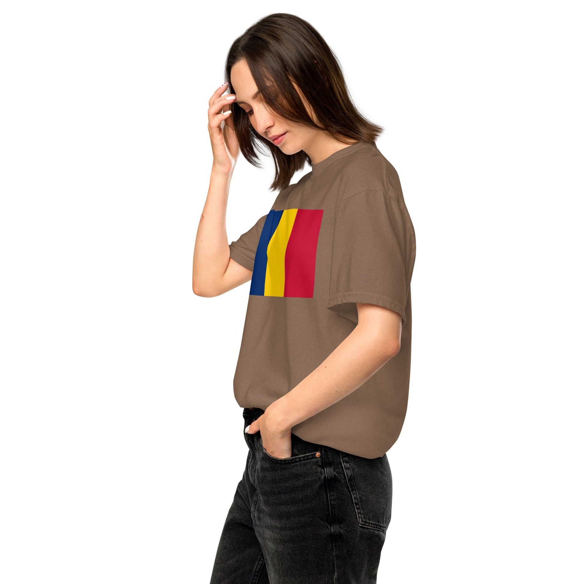 Chad national shirt, 4X large, in black