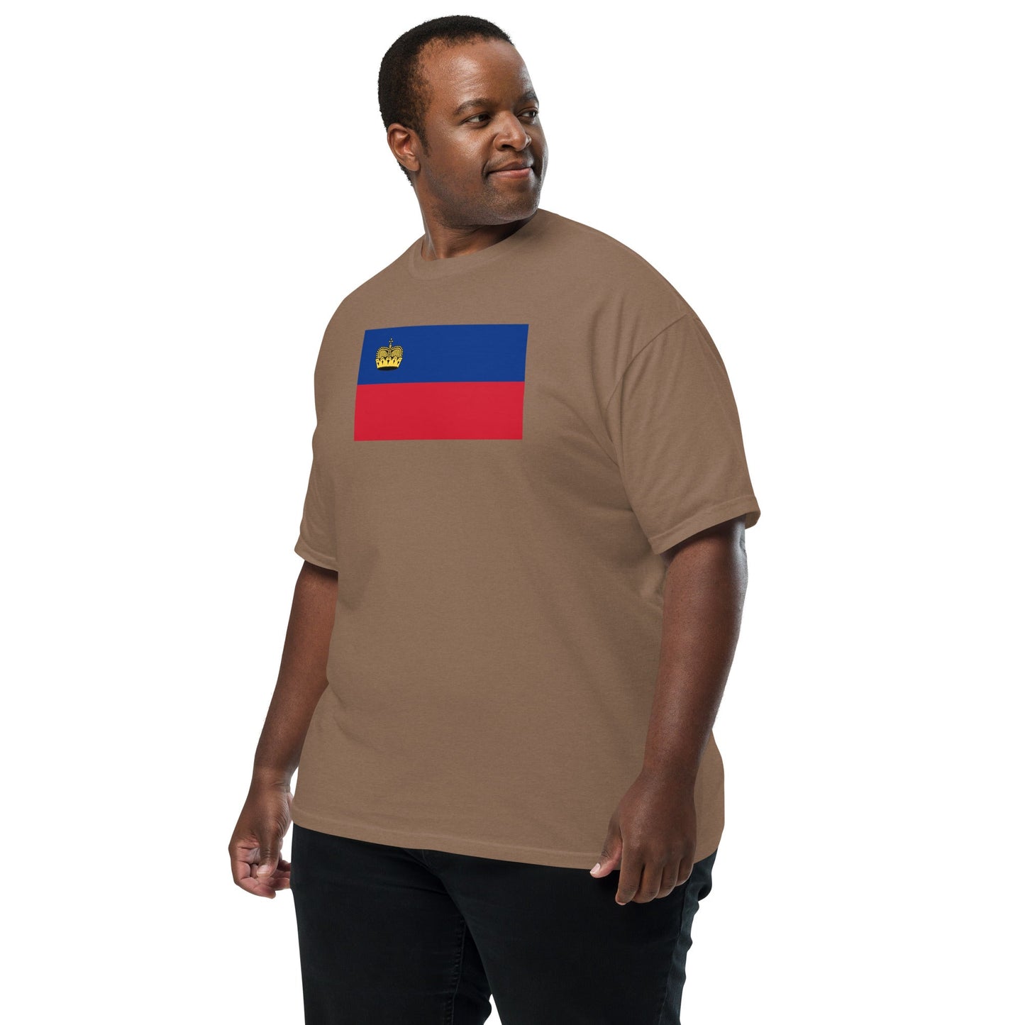 Liechtenstein national shirt, extra large, in black