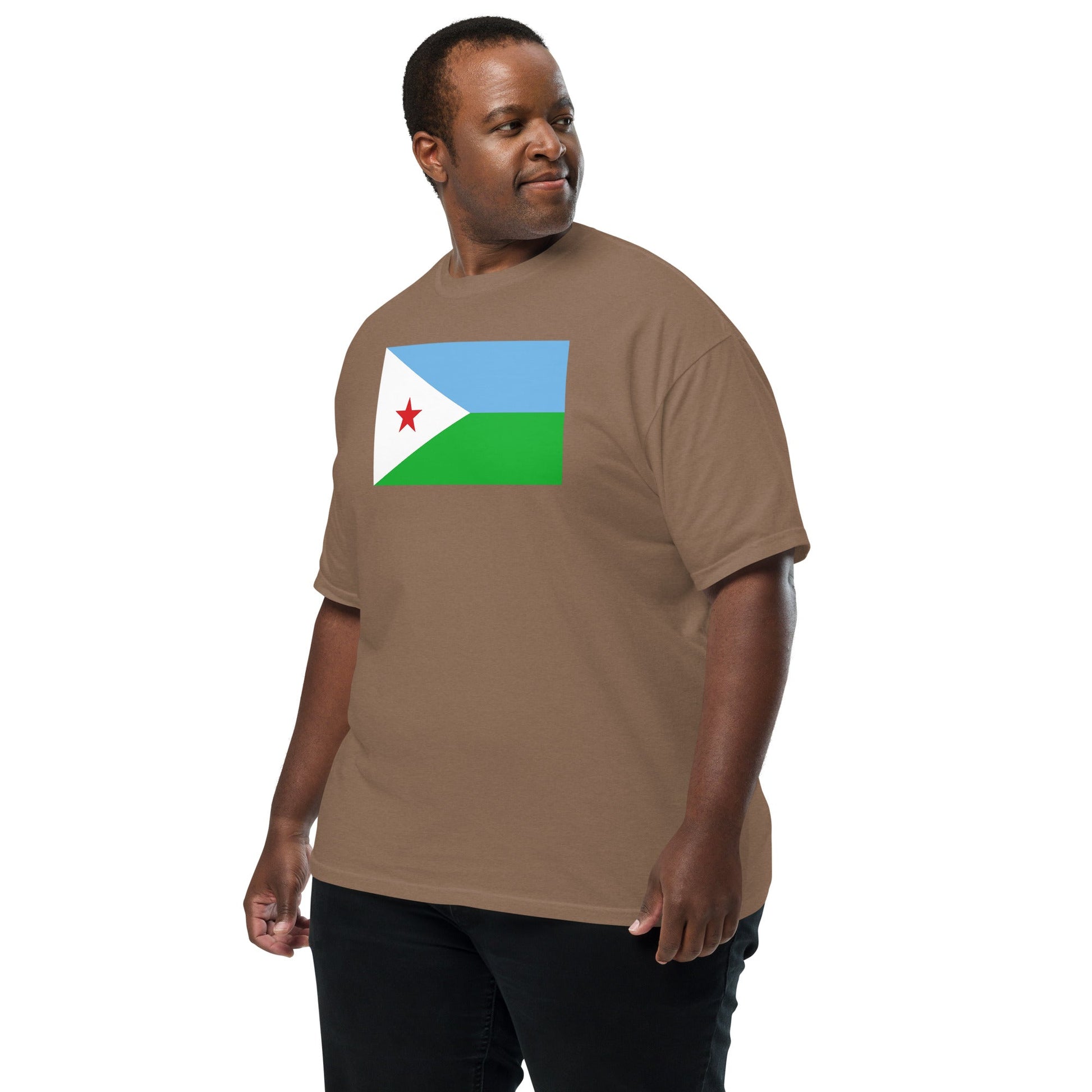 black flag shirt for Djibouti – size 2X large