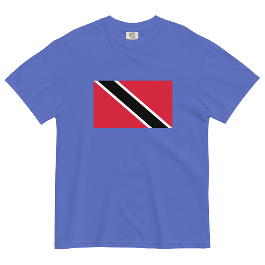Bold Trinidad flag design tee in black, small