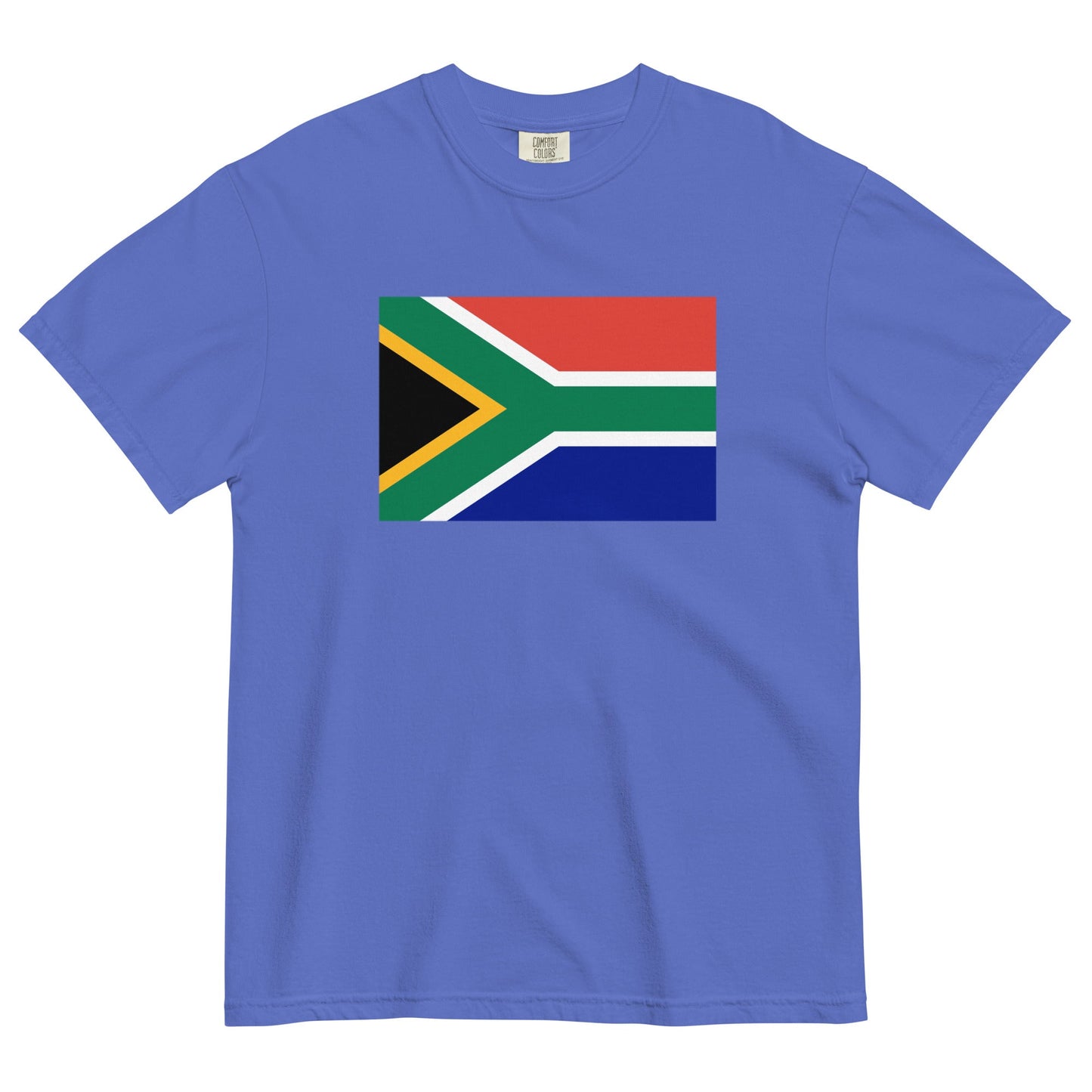 South Africa flag shirt in brick, size extra large