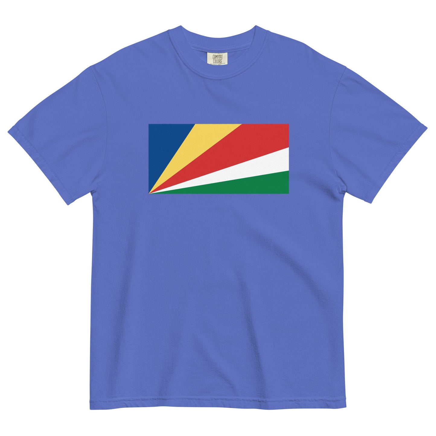 Seychelles pride shirt in black – unisex, 4X large