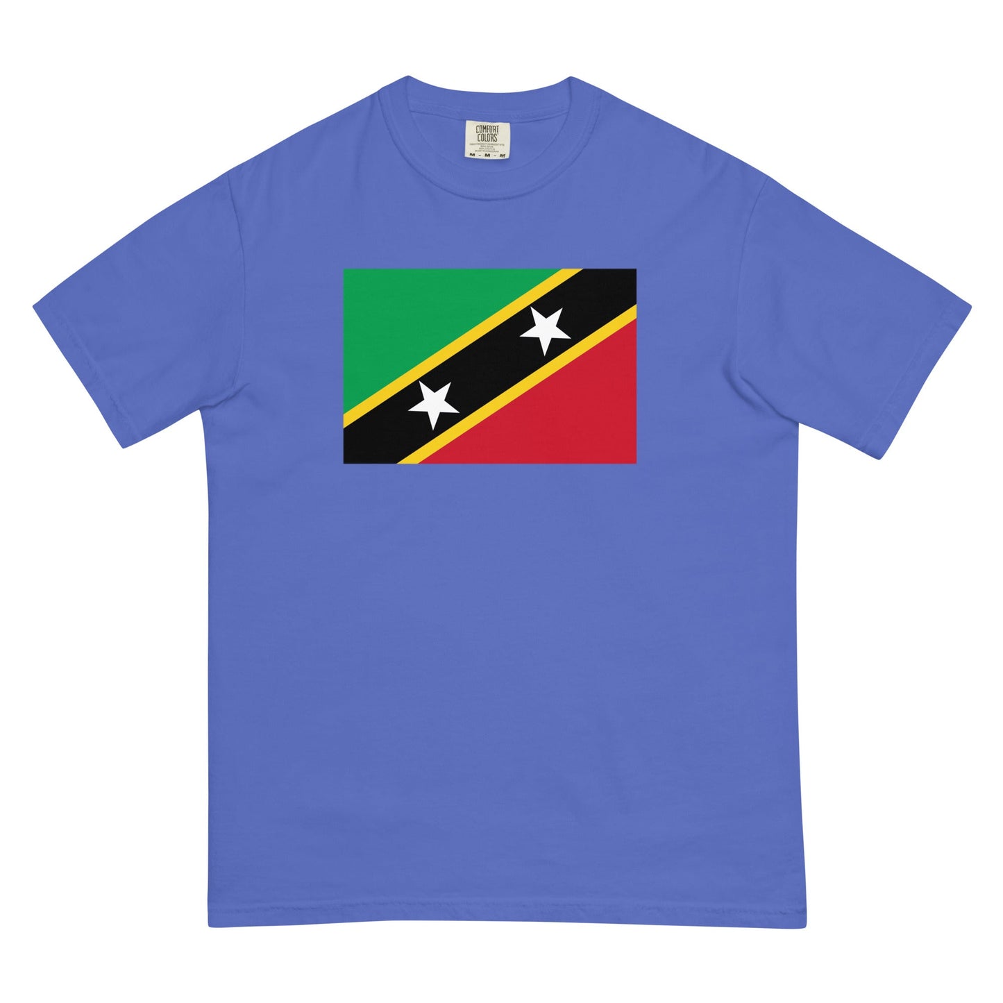 Saint Kitts And Nevis pride shirt in true navy – unisex, large