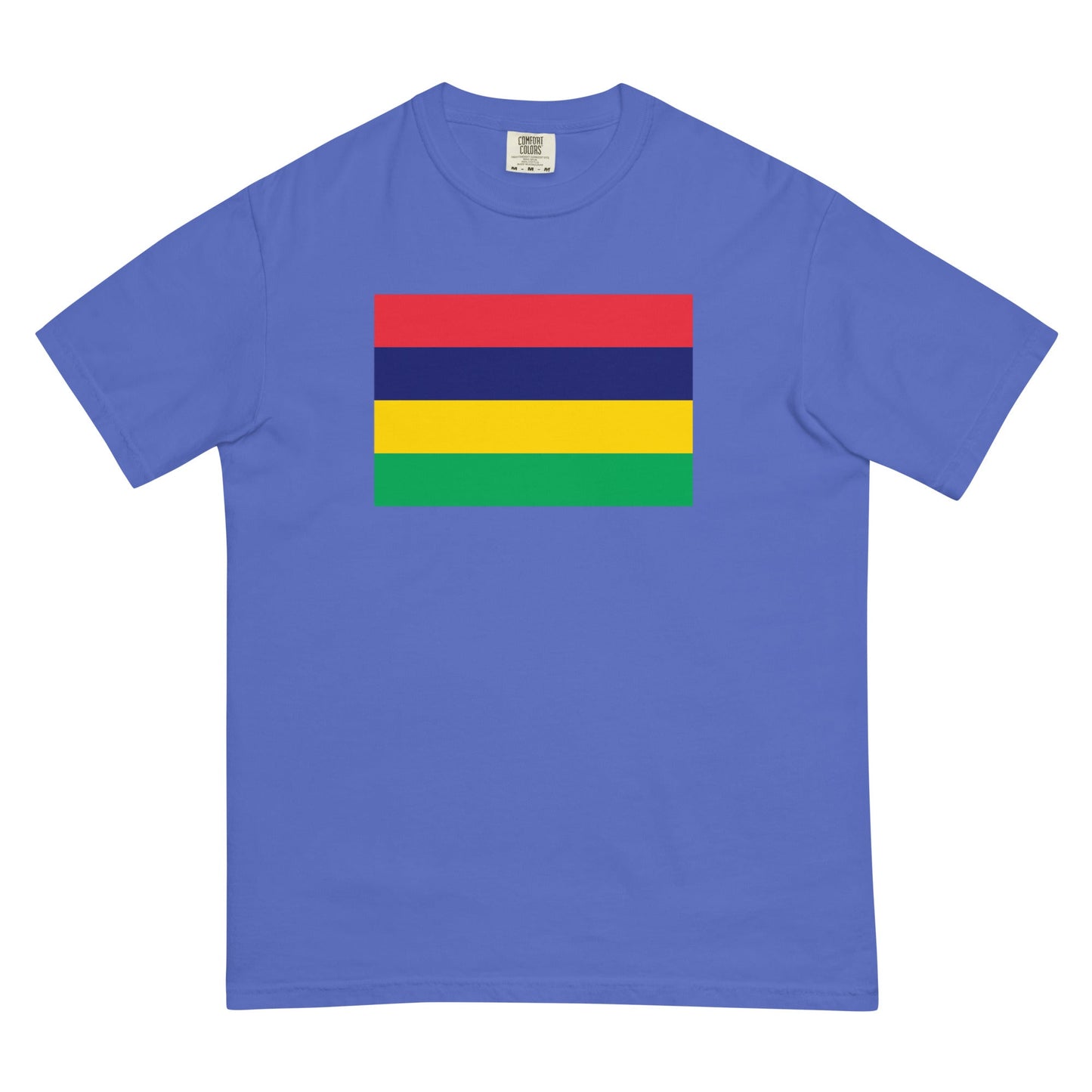Bold Mexico flag design tee in black, 3X large
