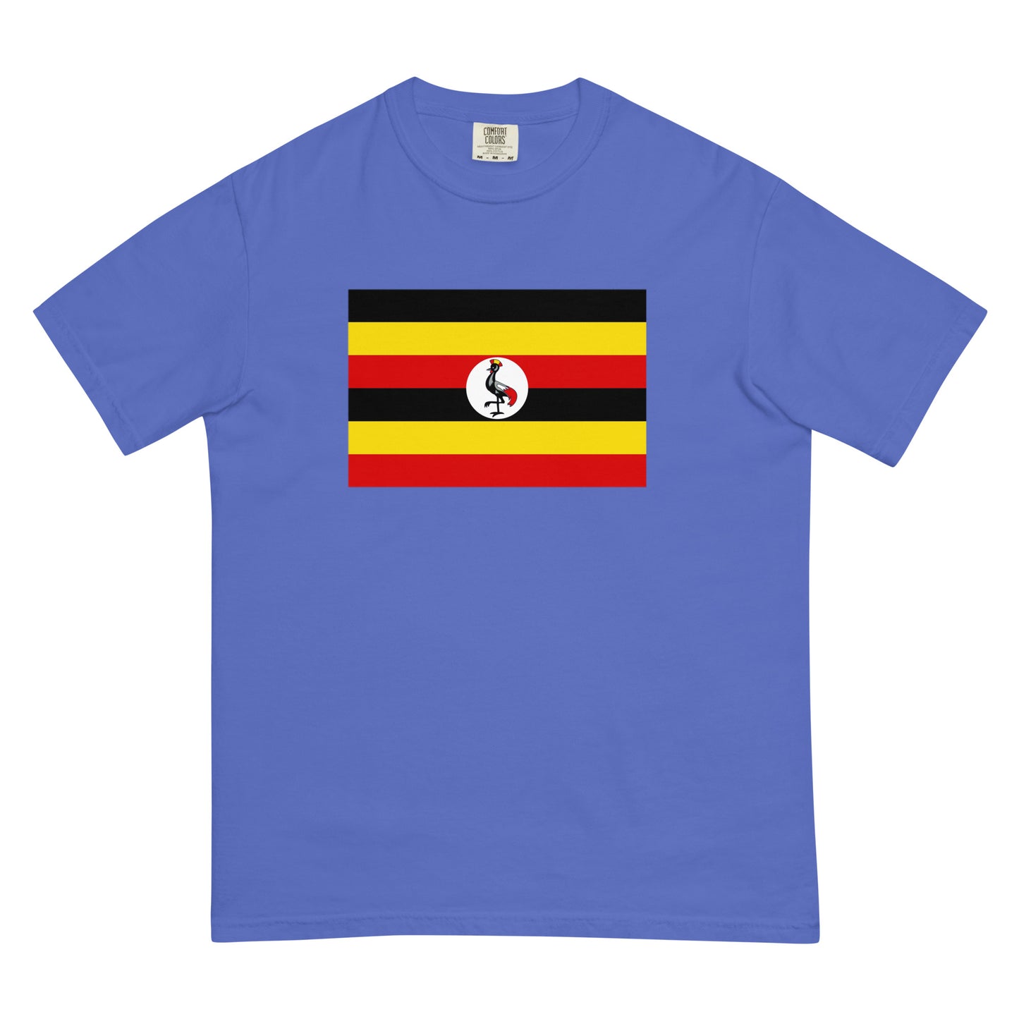 Uganda national shirt, medium, in brick