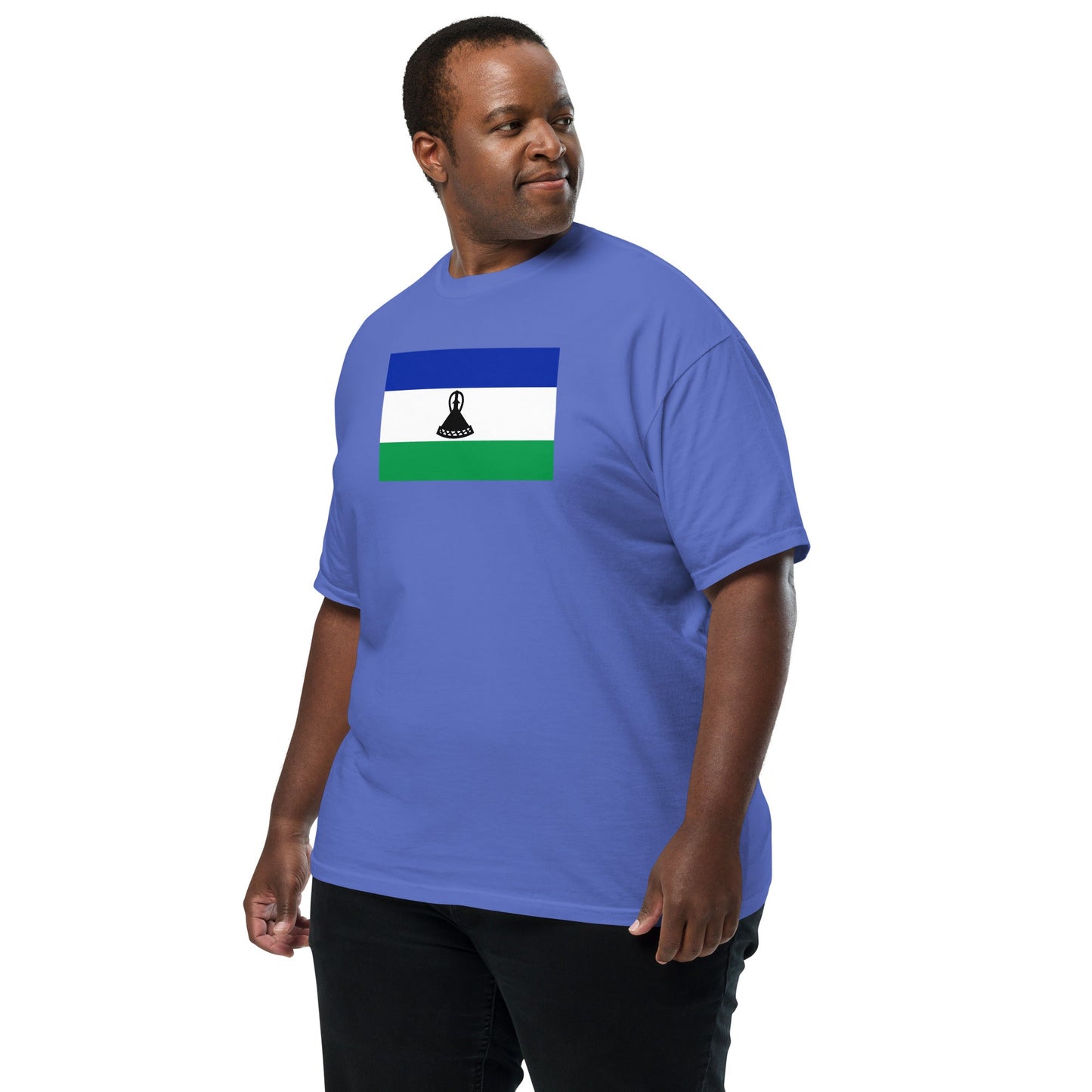 black flag shirt for Lesotho – size 4X large
