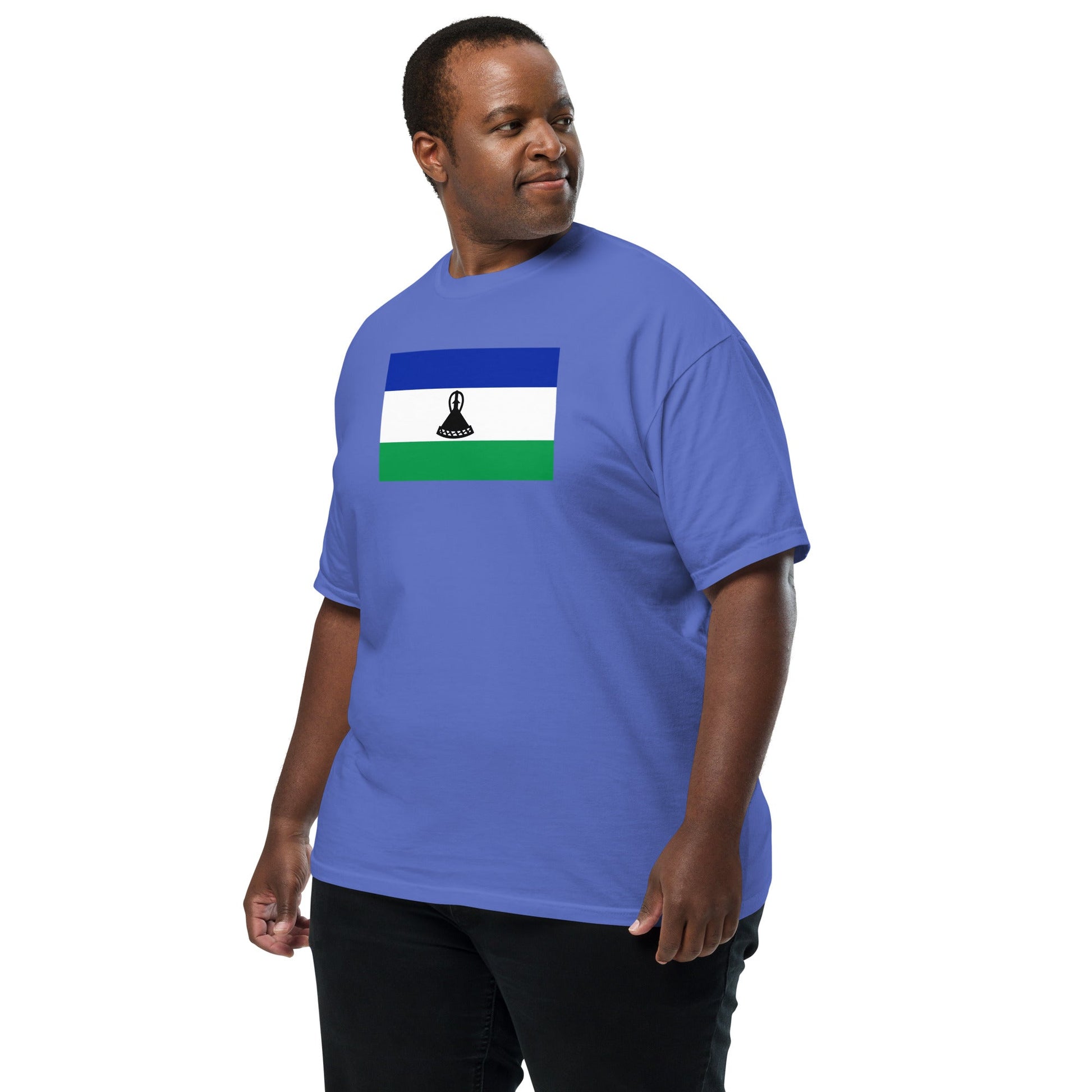 black flag shirt for Lesotho – size 4X large