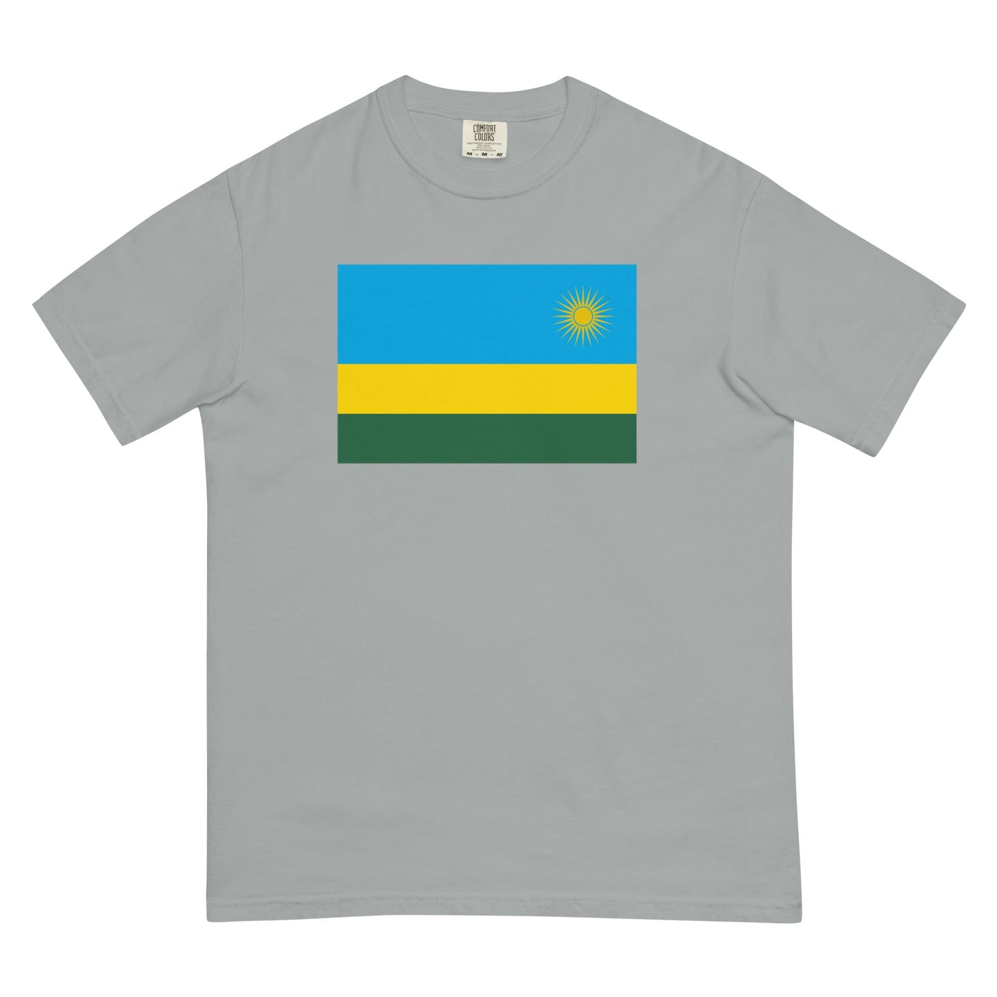 red shirt with Saint Kitts And Nevis 1 flag design, 2X large