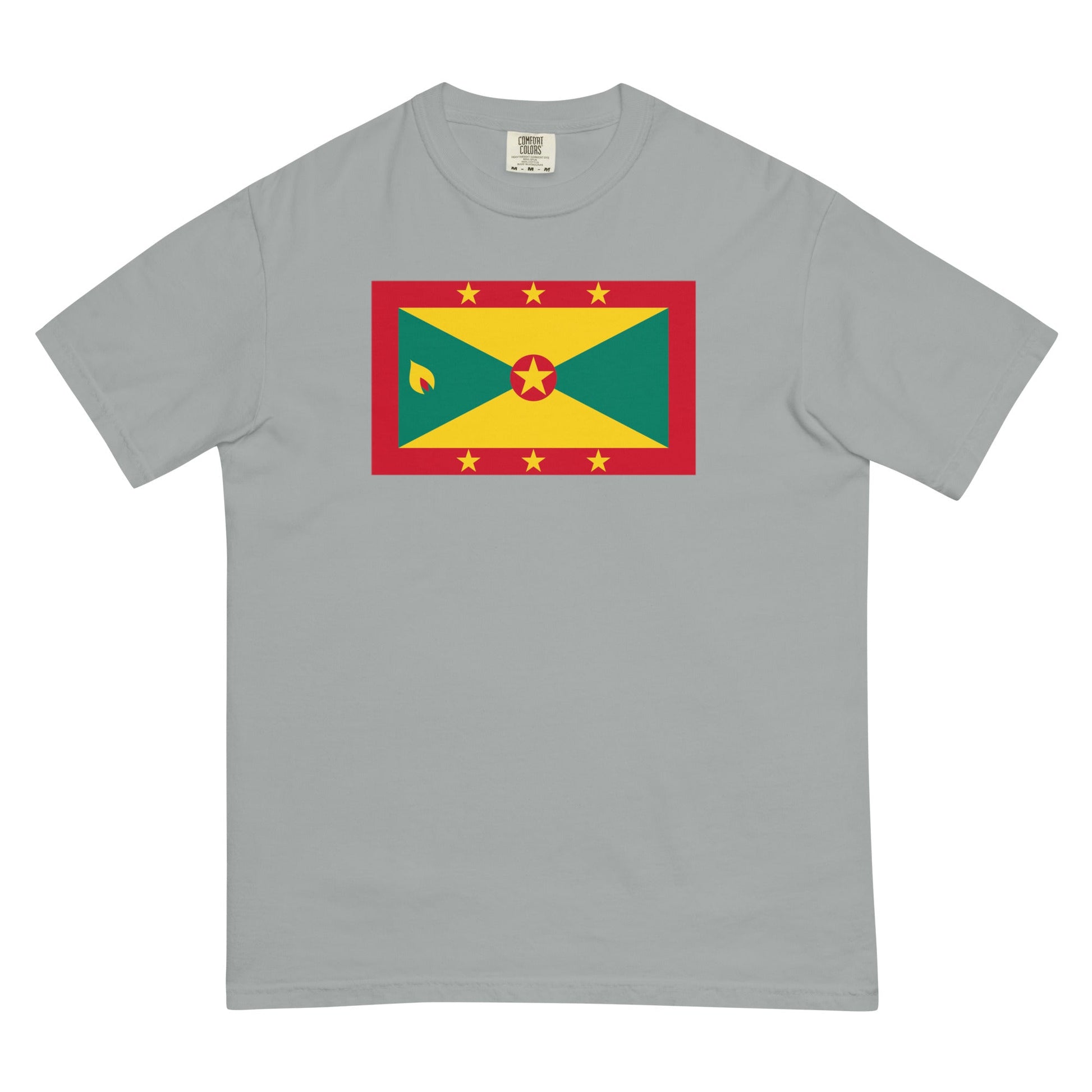 Grenada flag shirt in berry, size 2X large