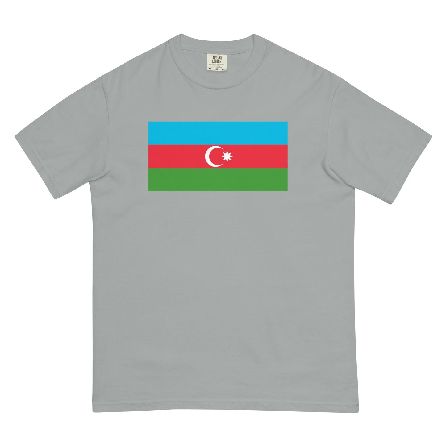 Azerbaijan flag shirt in berry, size 4X large