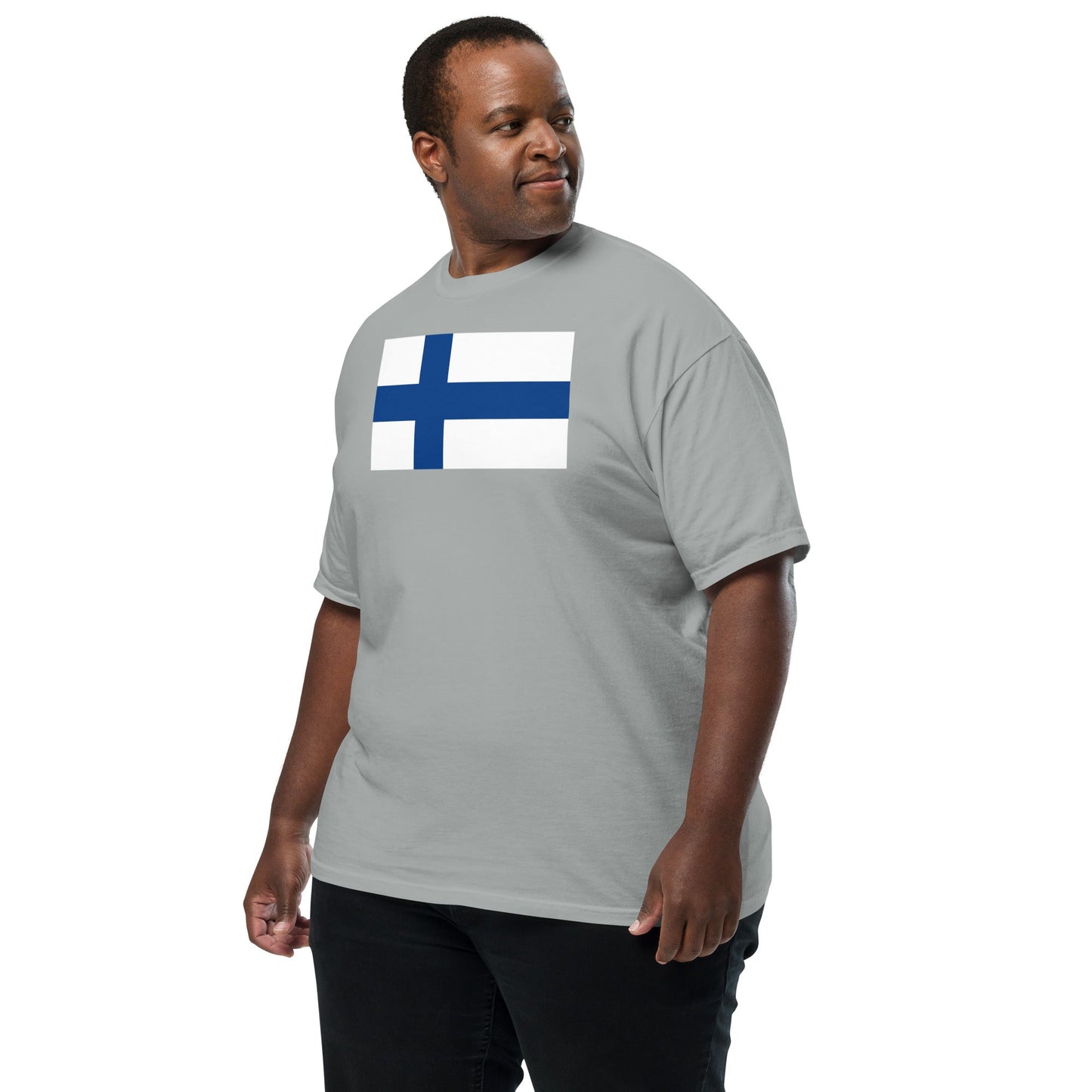 Bold France flag design tee in red, extra large