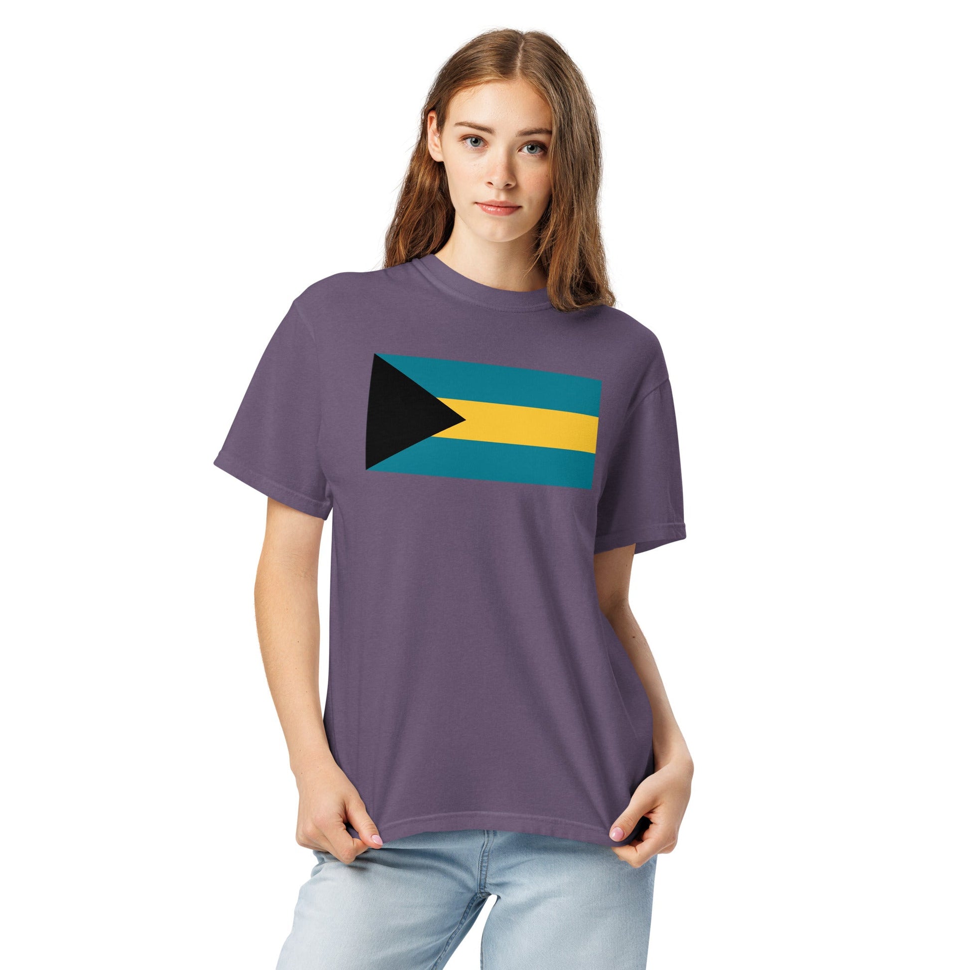 Bahamas pride shirt in black – unisex, 2X large